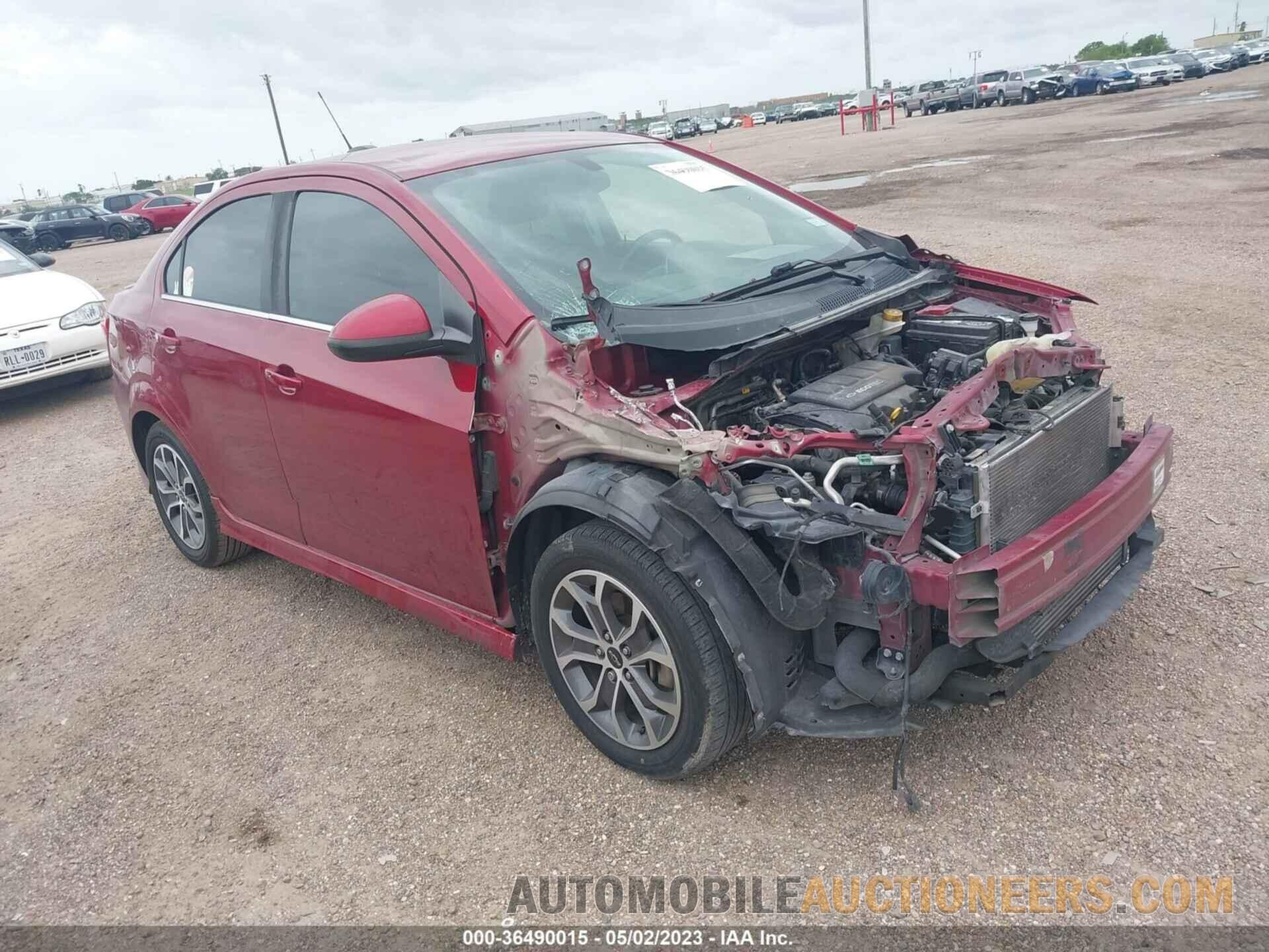 1G1JD5SB4K4102913 CHEVROLET SONIC 2019