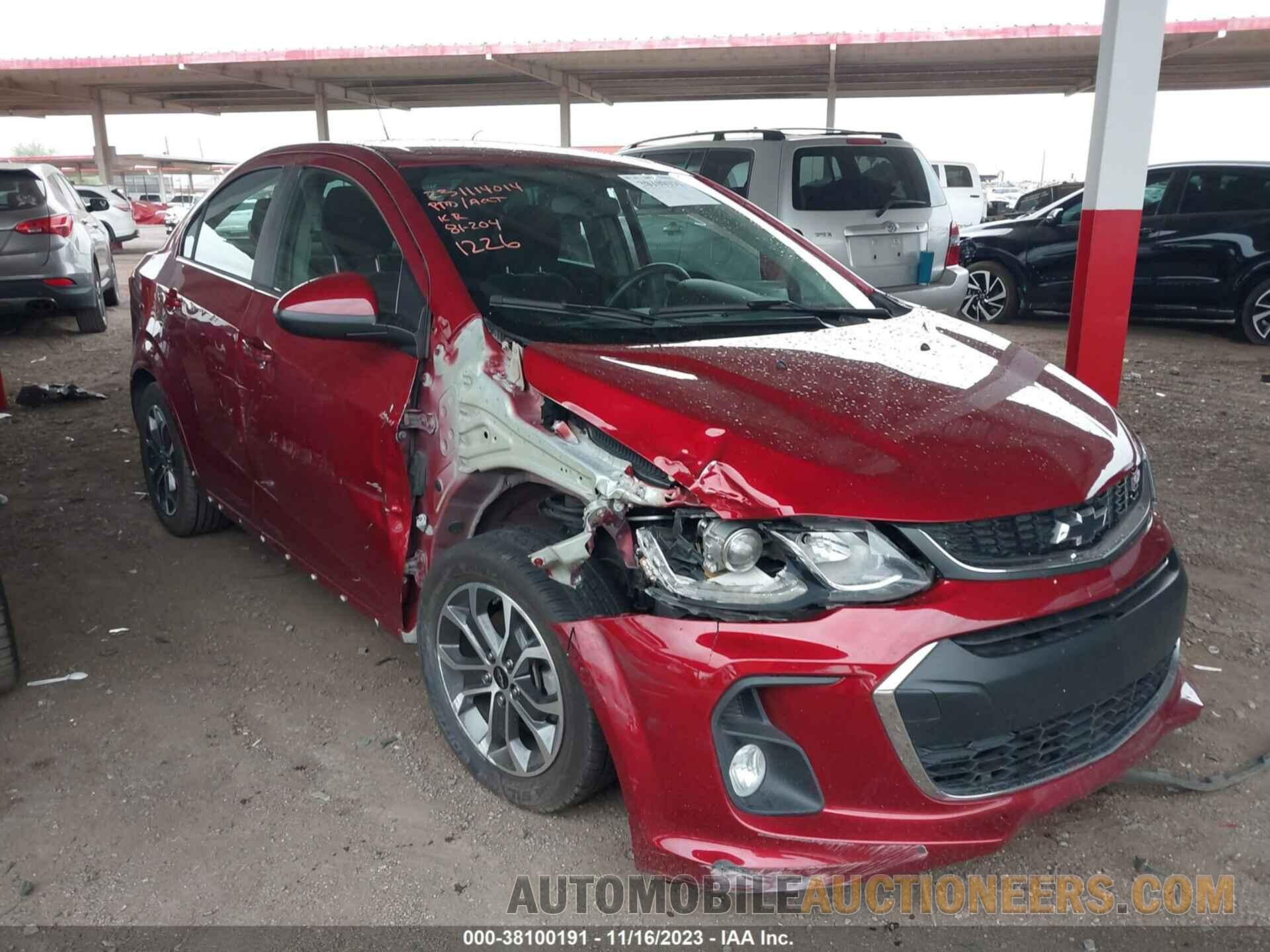 1G1JD5SB4K4141226 CHEVROLET SONIC 2019