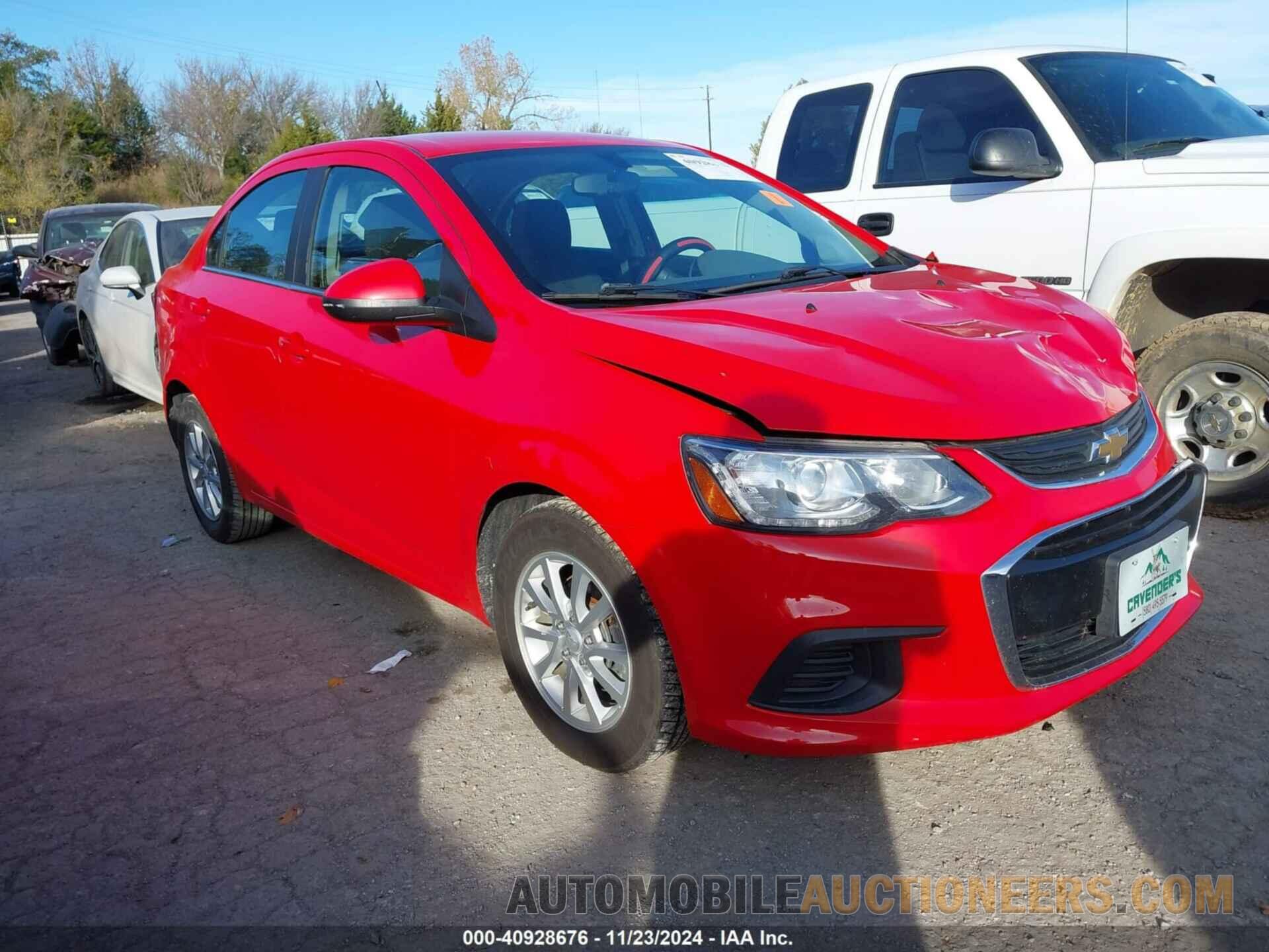 1G1JD5SB5K4130235 CHEVROLET SONIC 2019