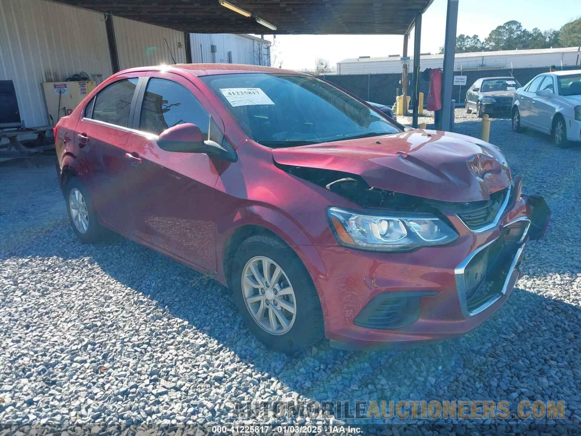 1G1JD5SB7K4105966 CHEVROLET SONIC 2019