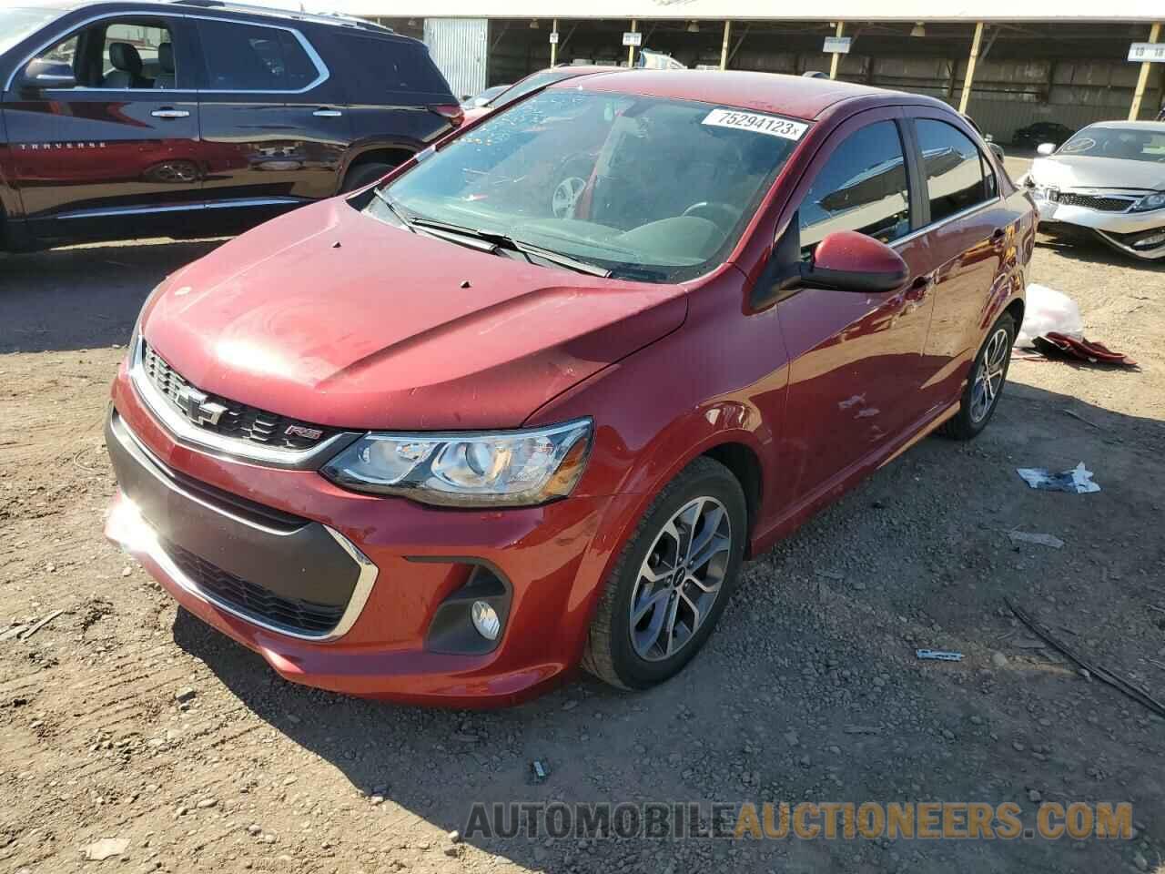 1G1JD5SB7K4106812 CHEVROLET SONIC 2019