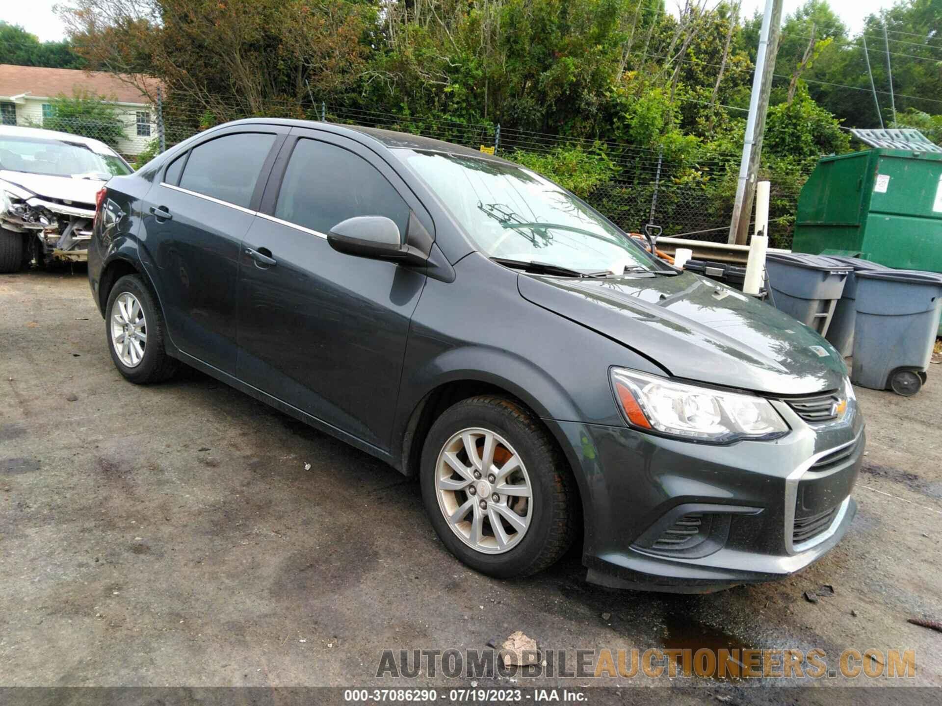 1G1JD5SB7K4110262 CHEVROLET SONIC 2019