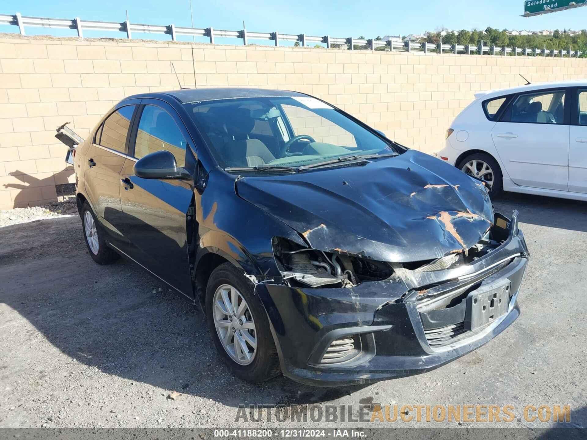 1G1JD5SB8J4102167 CHEVROLET SONIC 2018