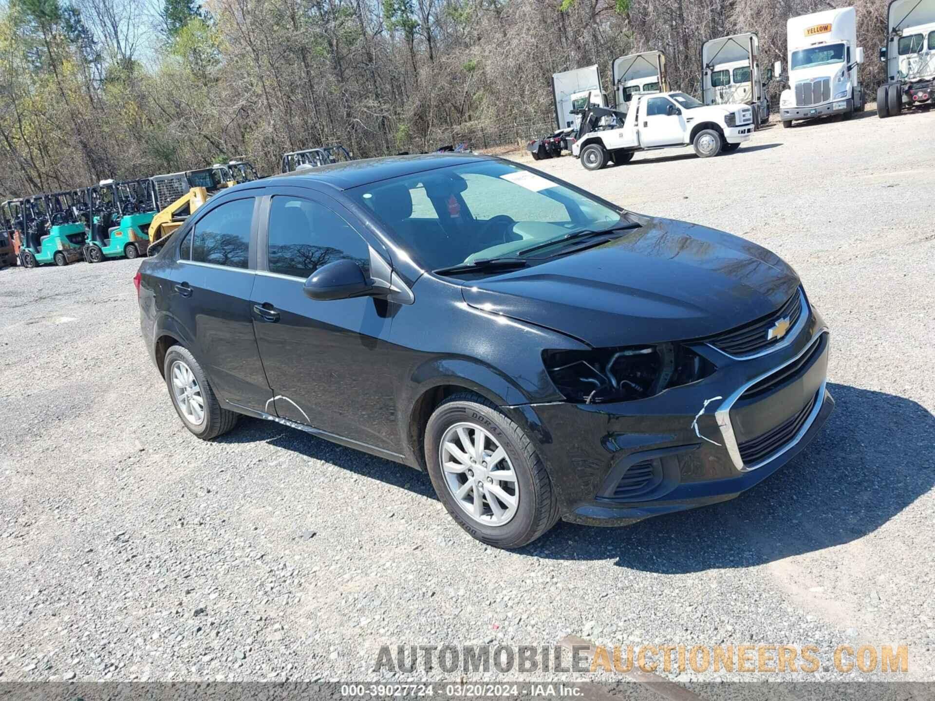 1G1JD5SB8L4106657 CHEVROLET SONIC 2020