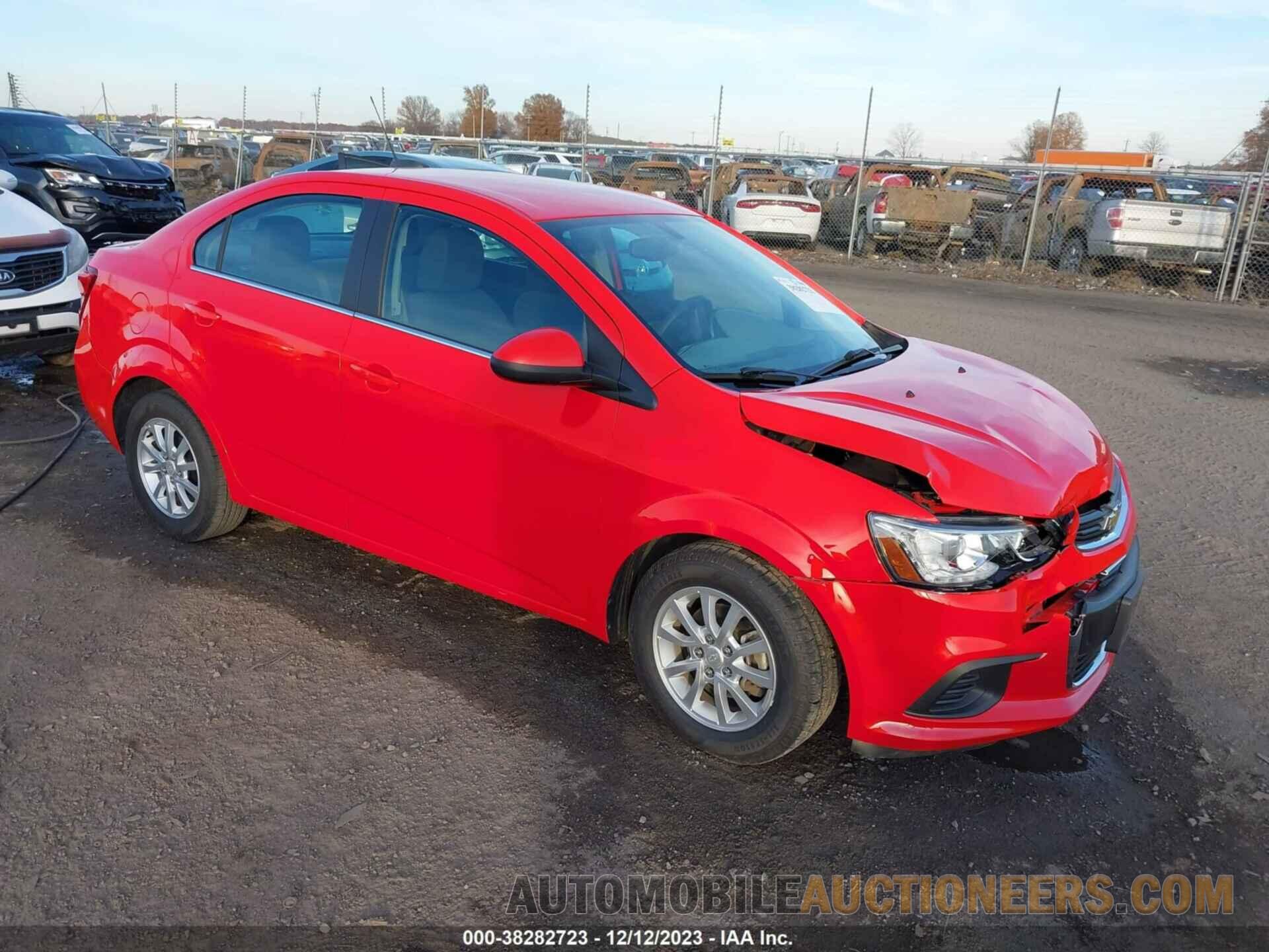 1G1JD5SB9K4109467 CHEVROLET SONIC 2019