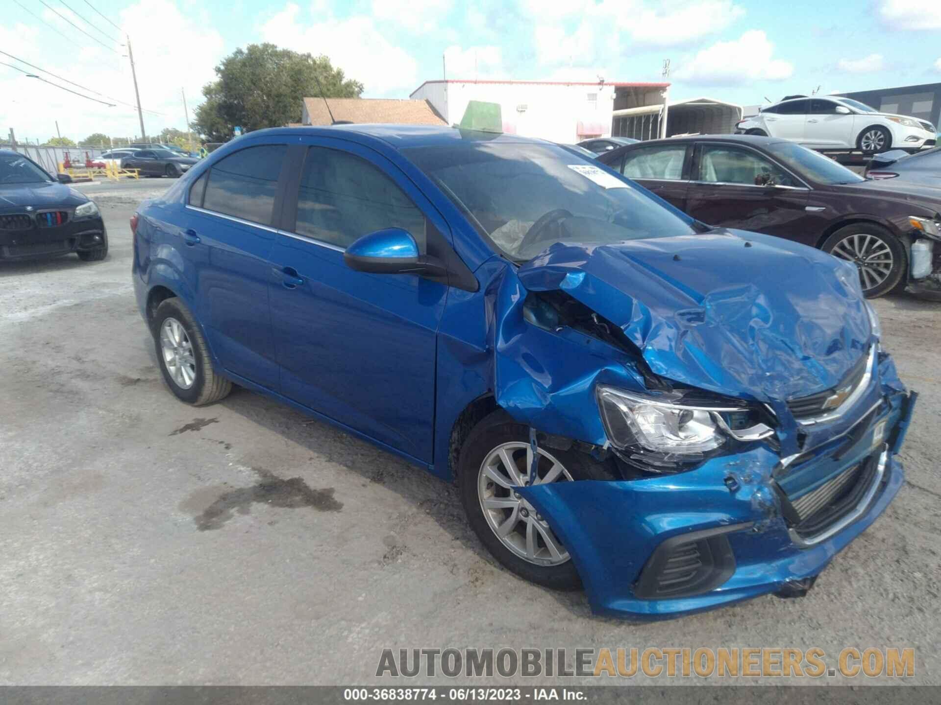 1G1JD5SB9L4133852 CHEVROLET SONIC 2020