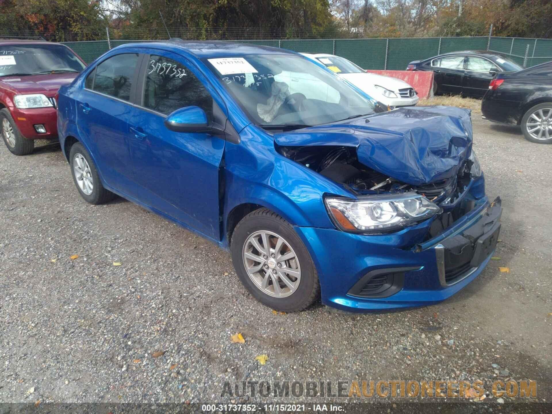 1G1JD5SG6J4127032 CHEVROLET SONIC 2018