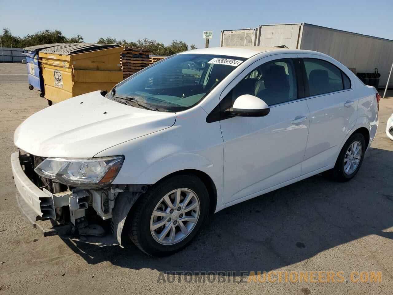 1G1JD5SG8H4109903 CHEVROLET SONIC 2017