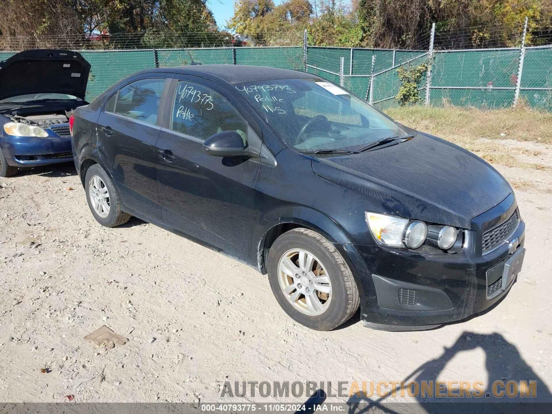 1G1JD5SH2C4157124 CHEVROLET SONIC 2012