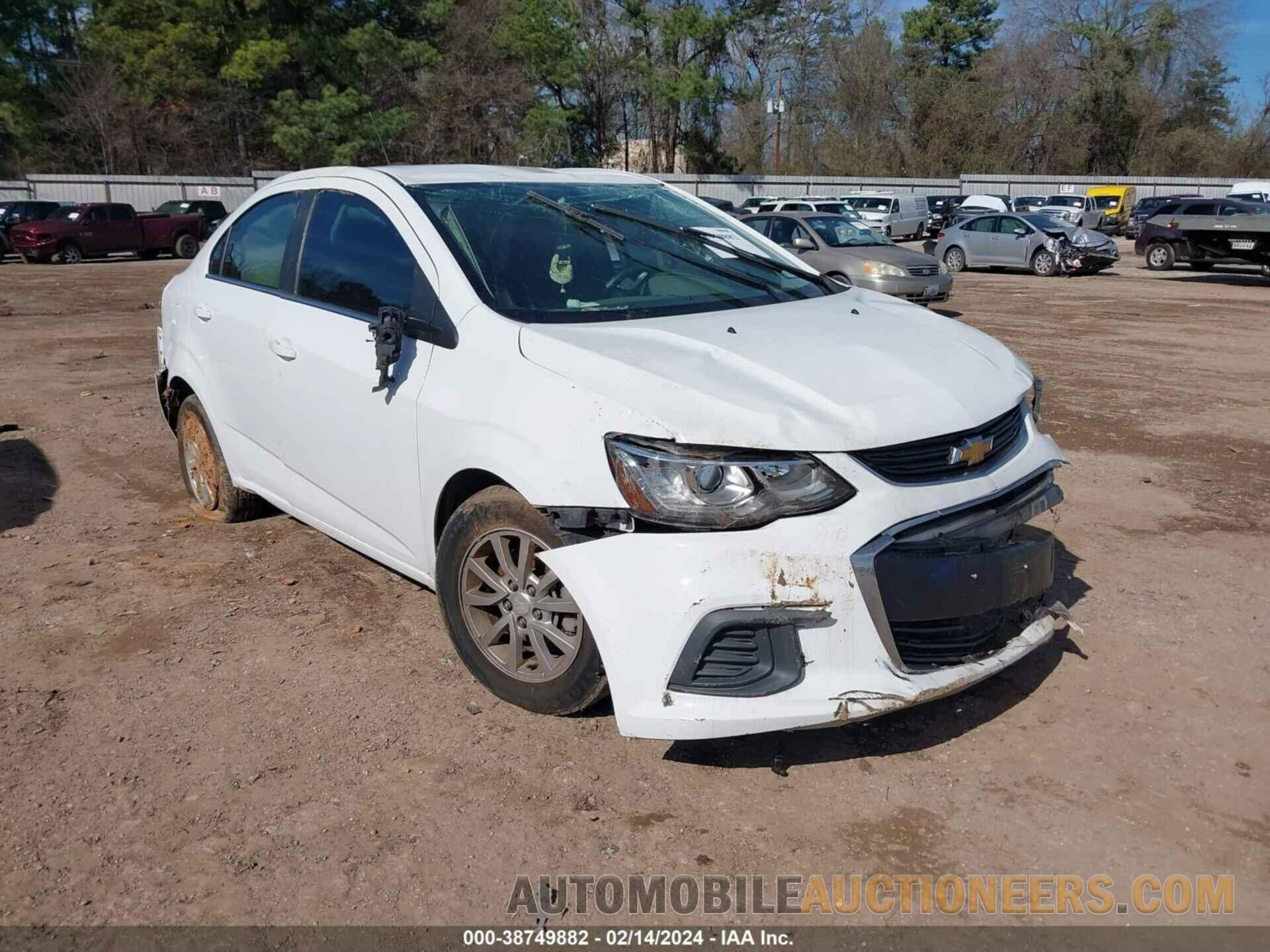 1G1JD5SH4H4140669 CHEVROLET SONIC 2017