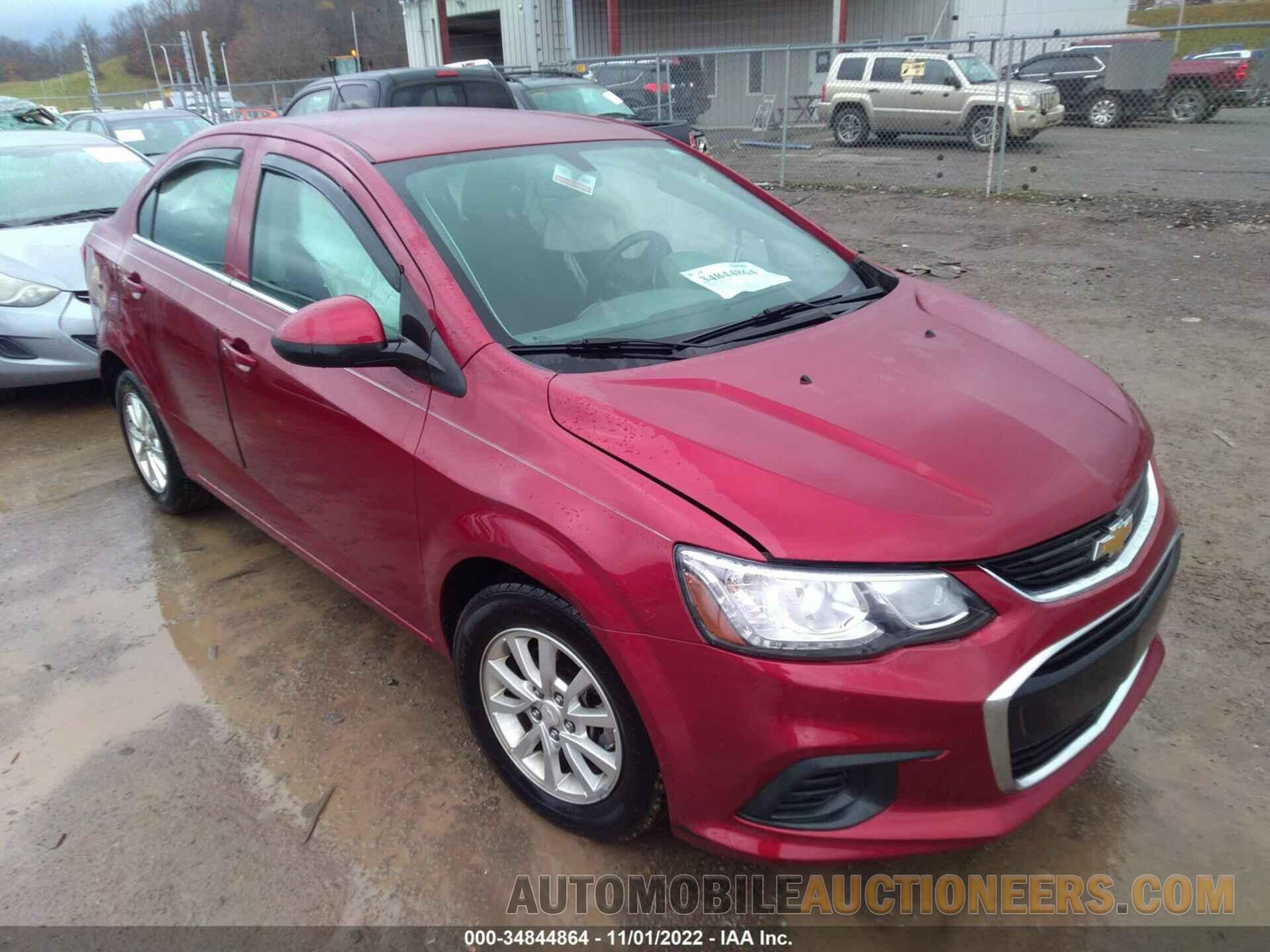 1G1JD5SH4J4100615 CHEVROLET SONIC 2018