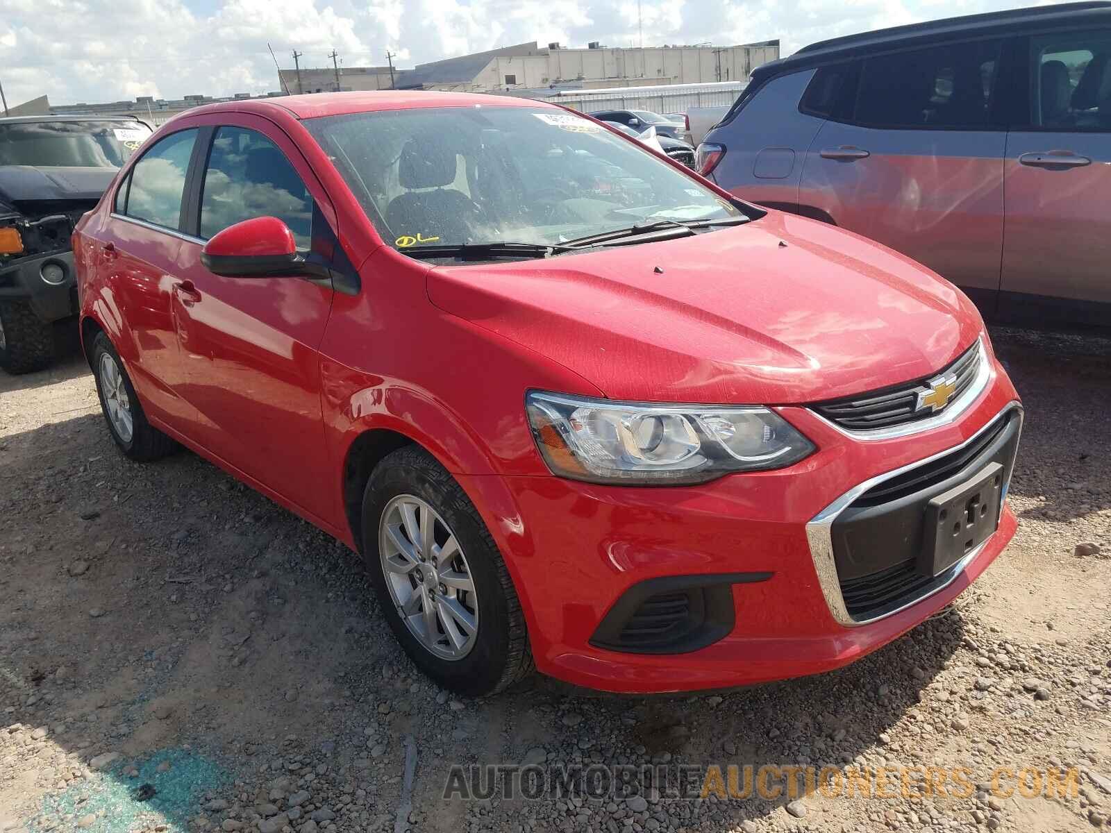 1G1JD5SH7J4102889 CHEVROLET SONIC 2018