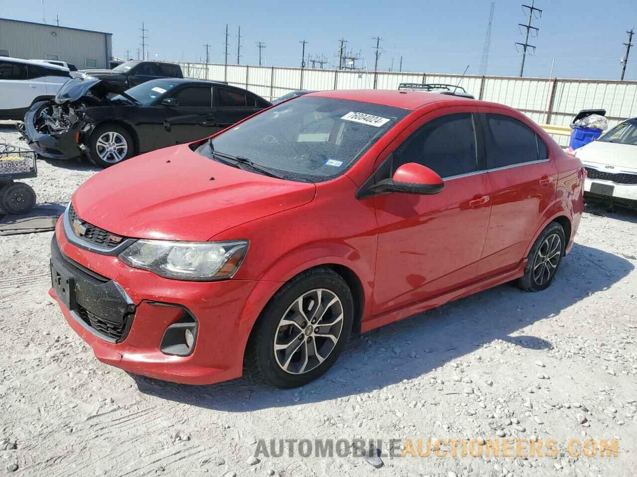 1G1JD5SH9H4112866 CHEVROLET SONIC 2017