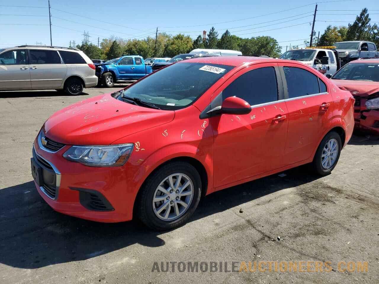 1G1JD5SH9H4132275 CHEVROLET SONIC 2017