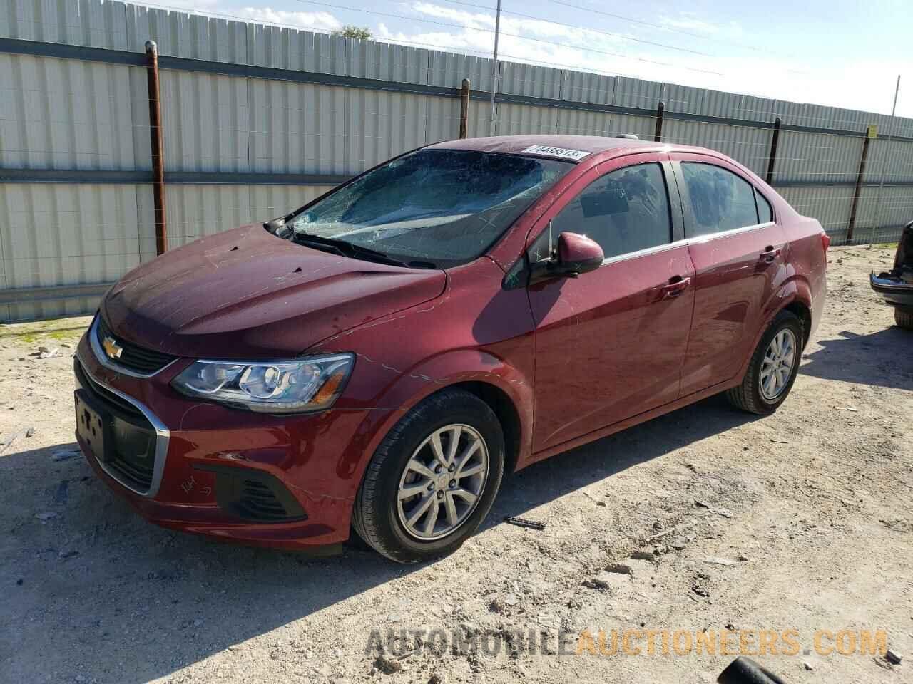 1G1JD5SHXJ4101008 CHEVROLET SONIC 2018