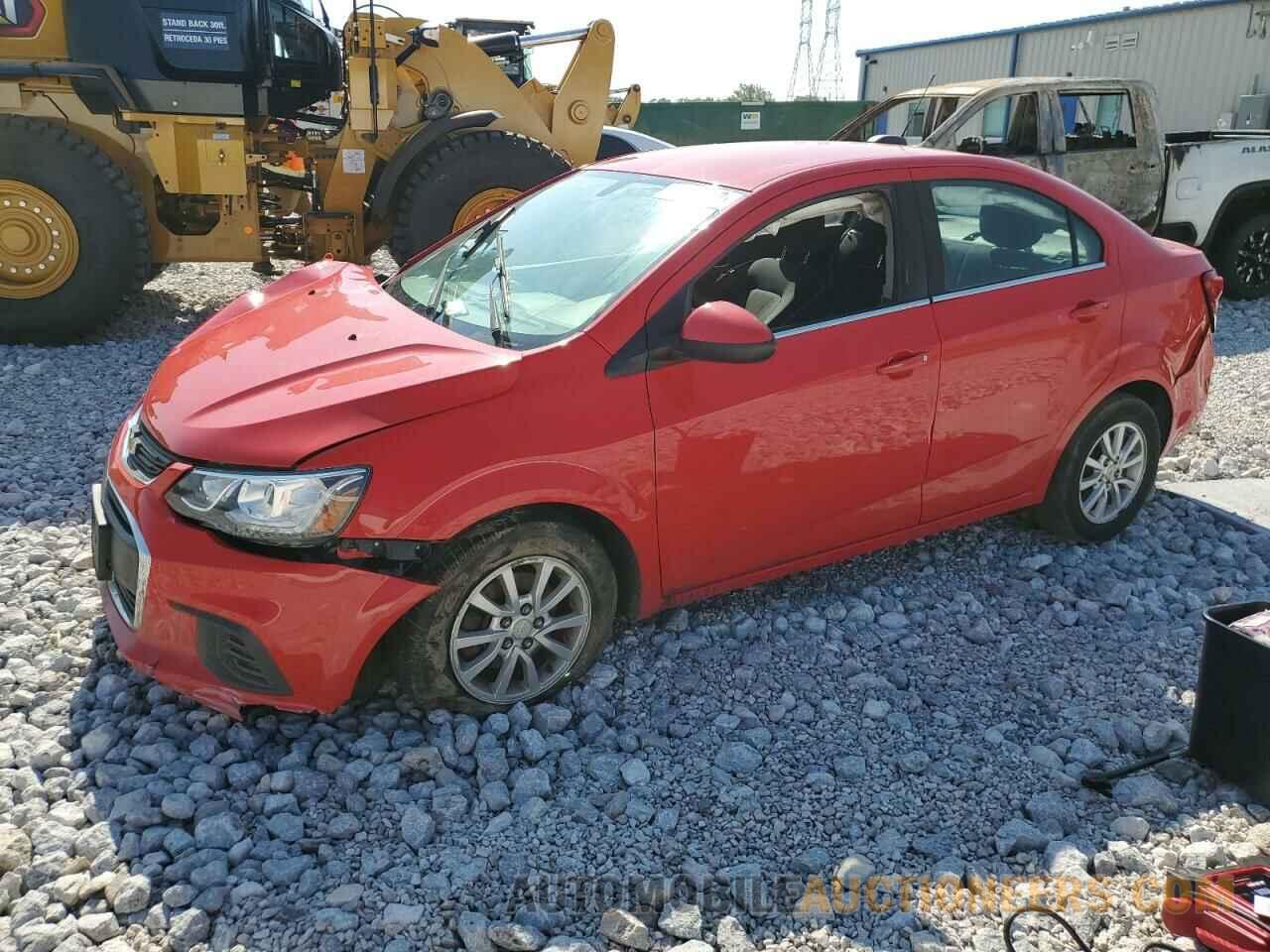 1G1JD5SHXJ4101784 CHEVROLET SONIC 2018