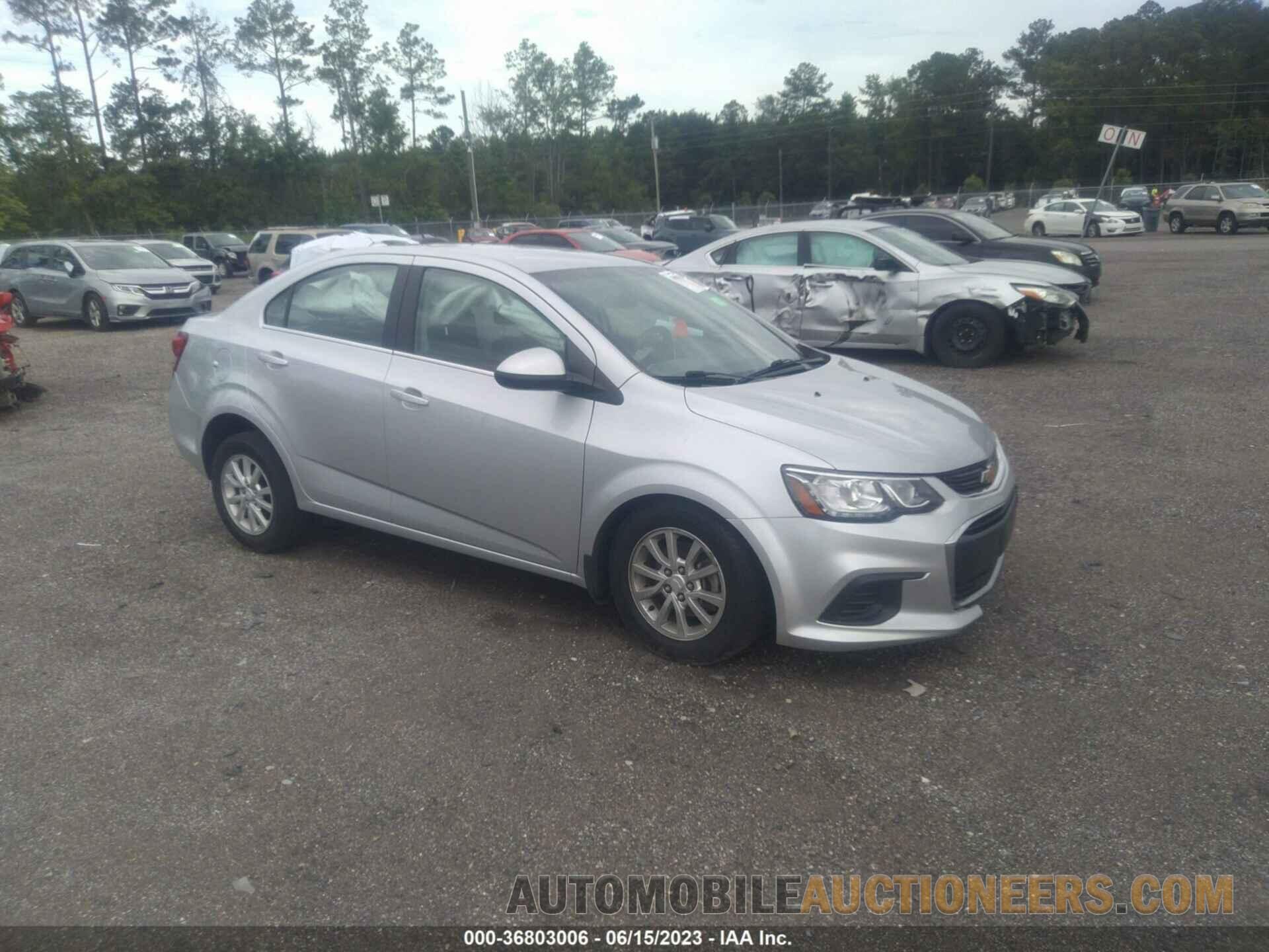 1G1JD5SHXJ4125583 CHEVROLET SONIC 2018