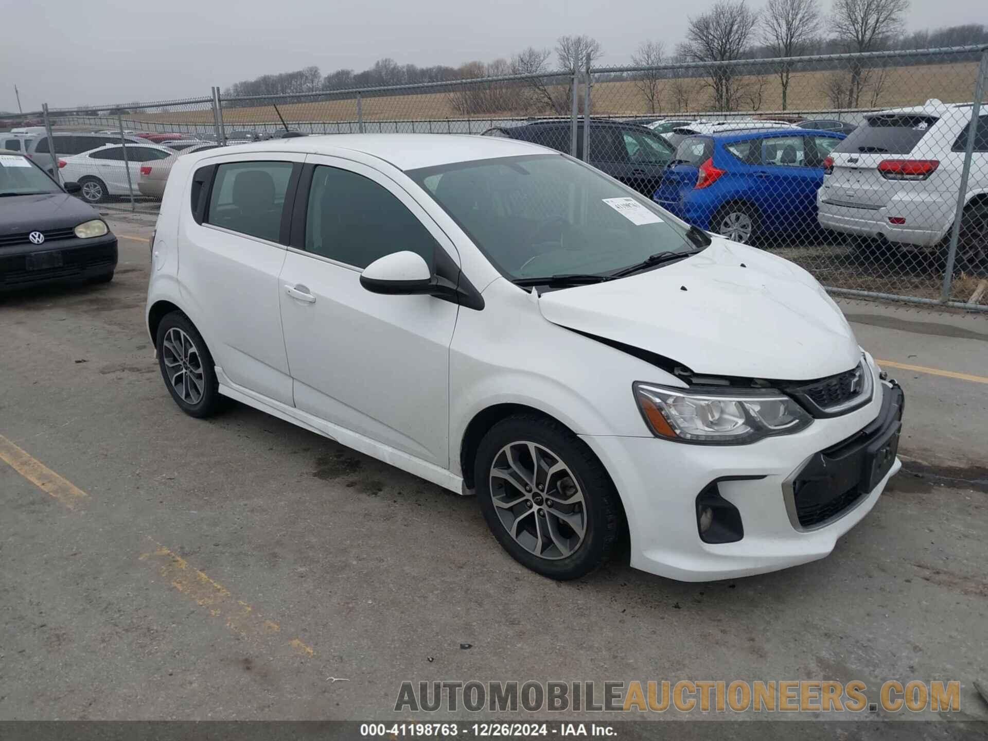 1G1JD6SB0J4104341 CHEVROLET SONIC 2018