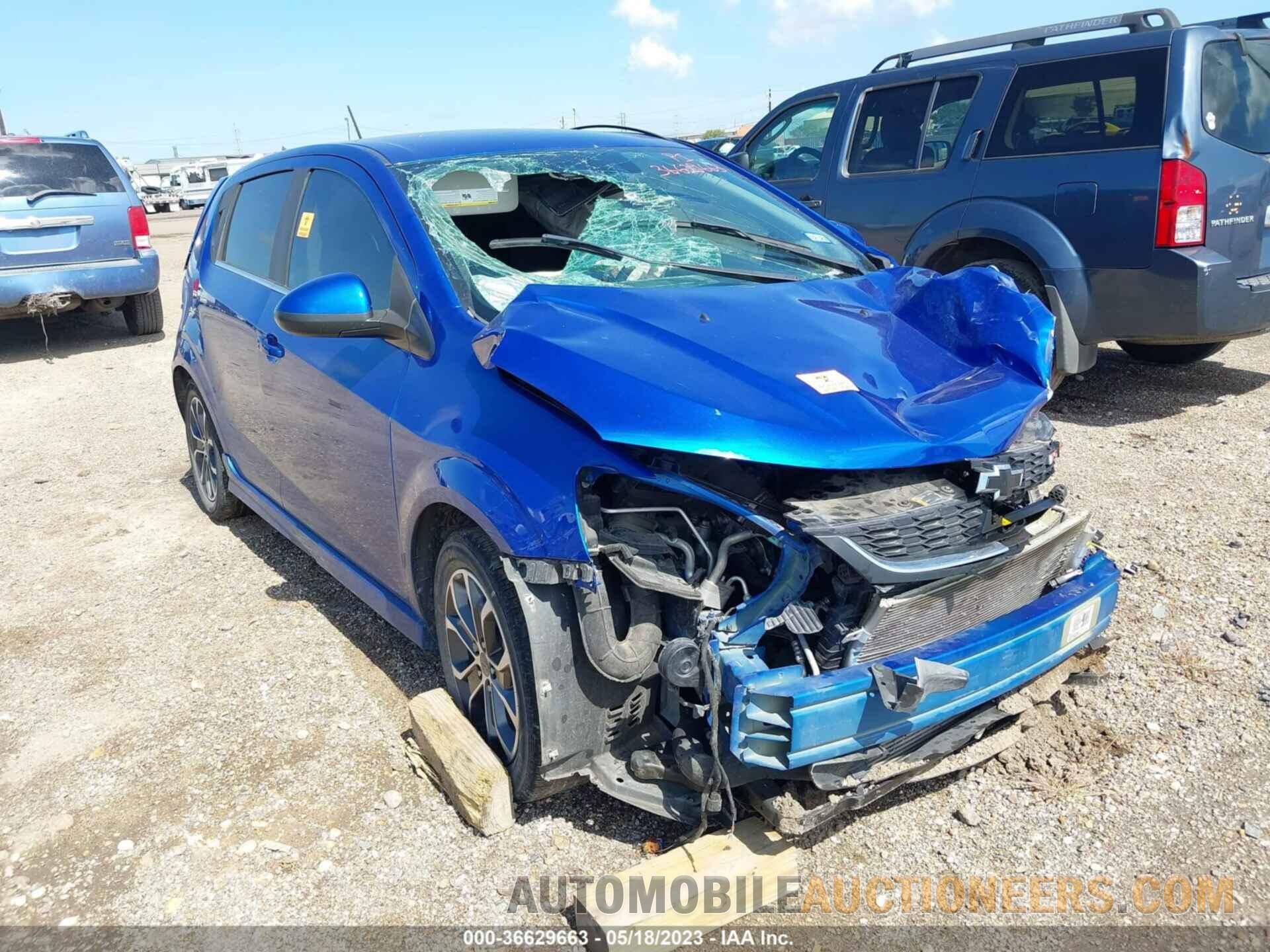 1G1JD6SB0K4120900 CHEVROLET SONIC 2019