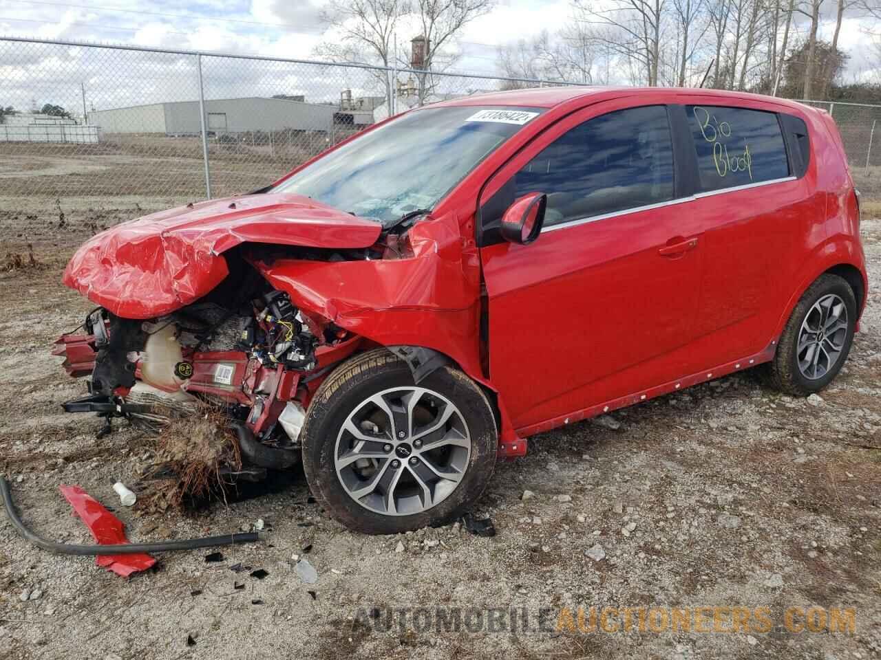 1G1JD6SB1K4149466 CHEVROLET SONIC 2019