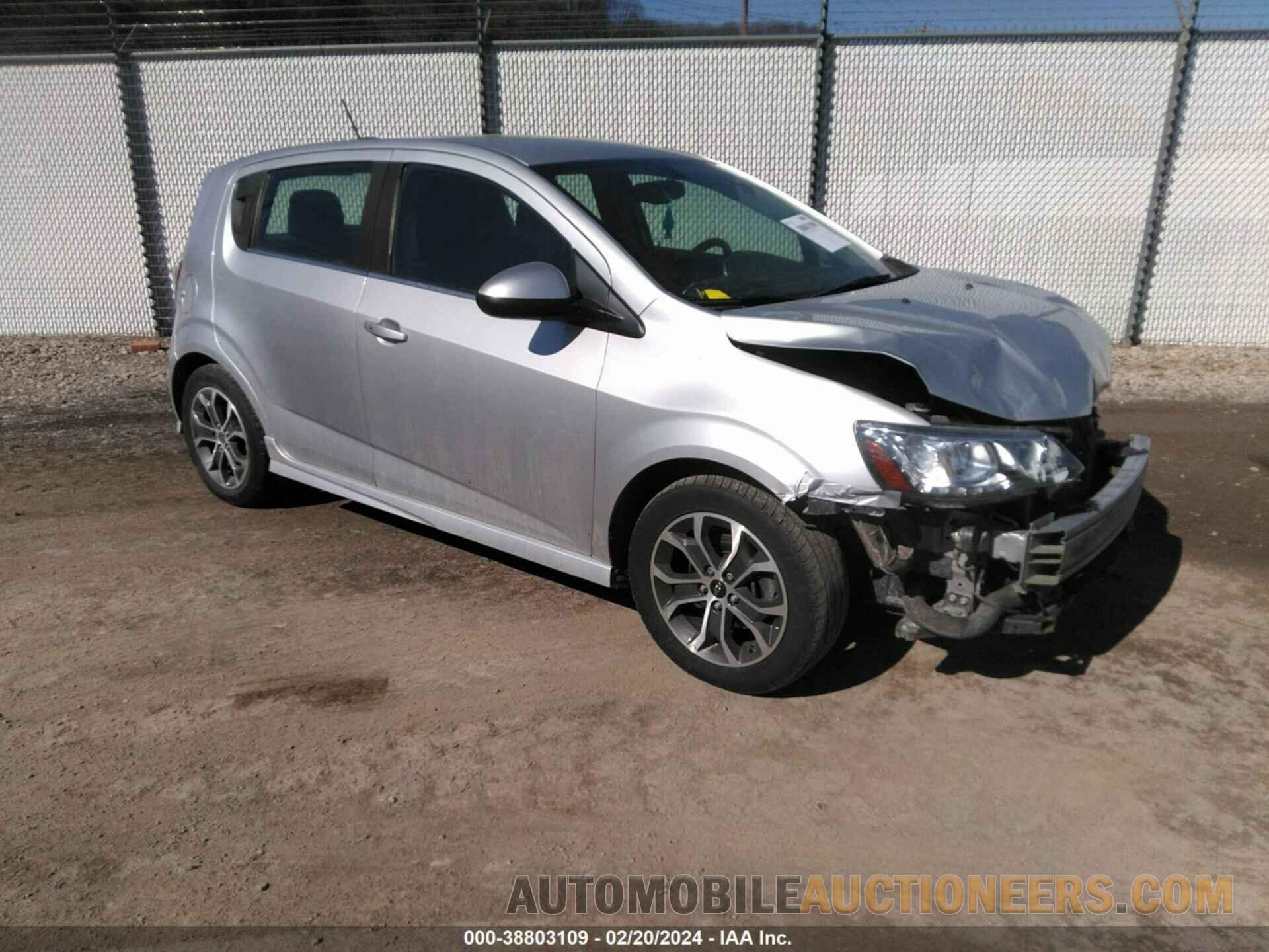 1G1JD6SB2L4109169 CHEVROLET SONIC 2020