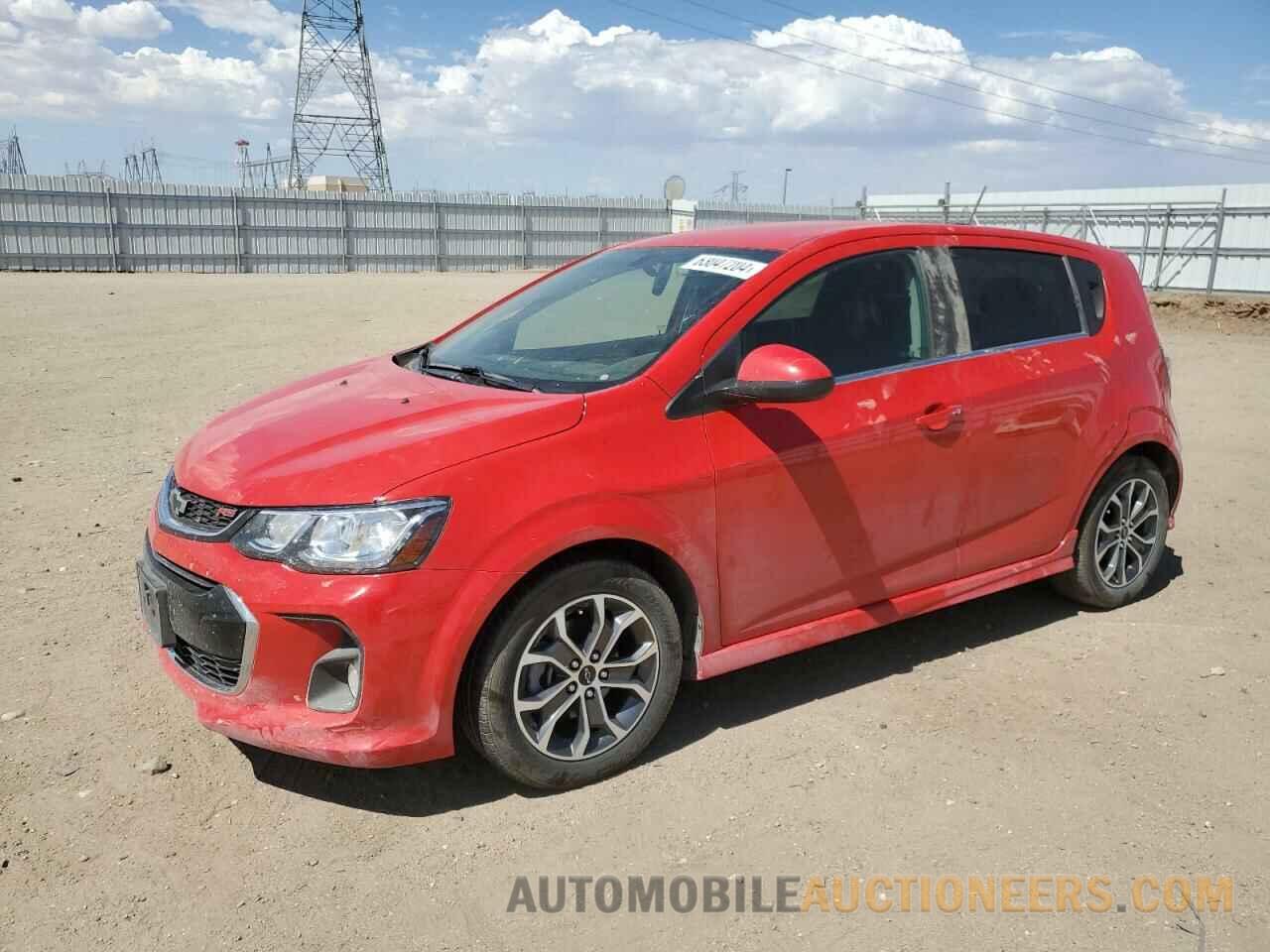 1G1JD6SB2L4137912 CHEVROLET SONIC 2020