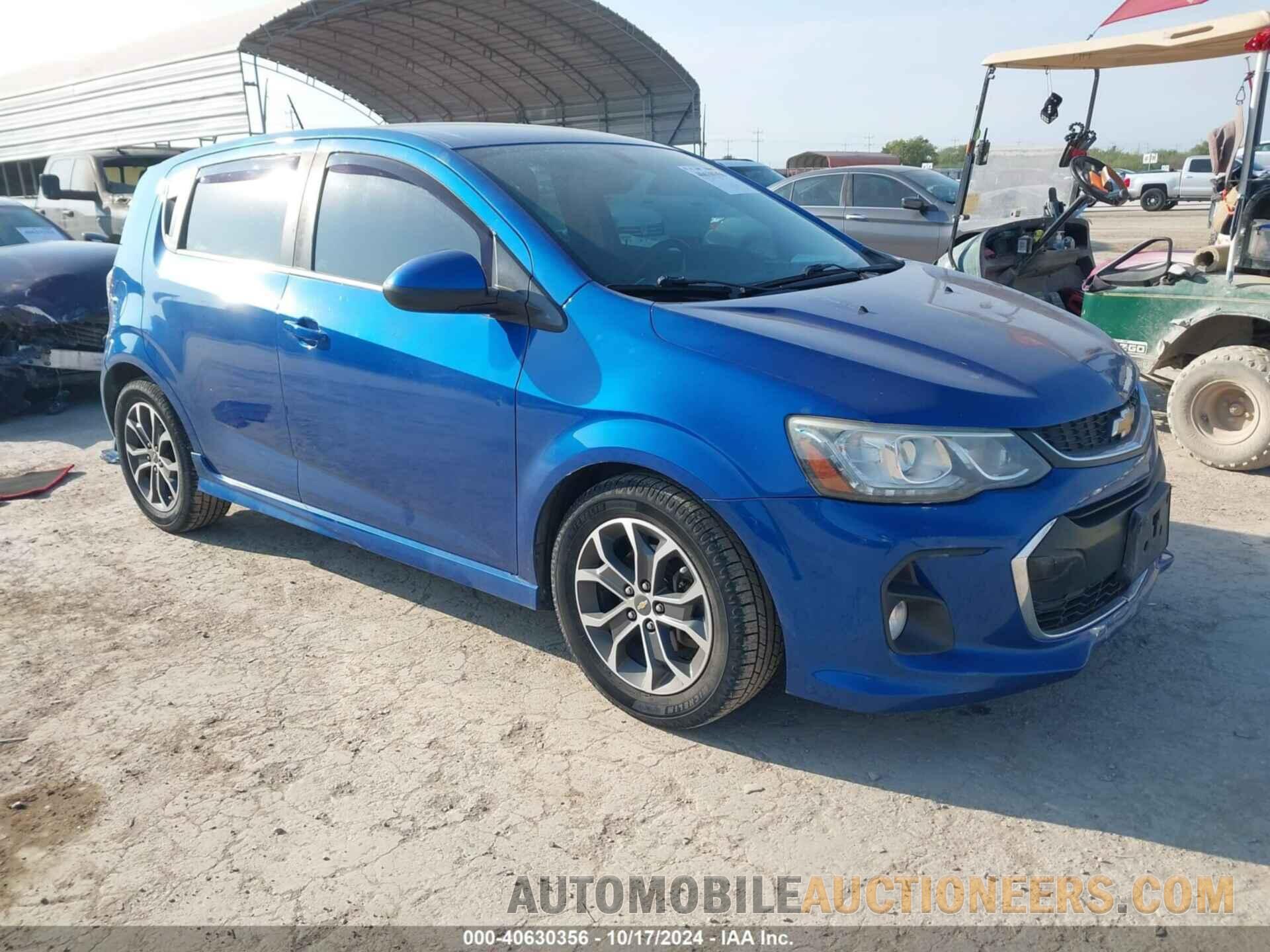 1G1JD6SB3H4156055 CHEVROLET SONIC 2017