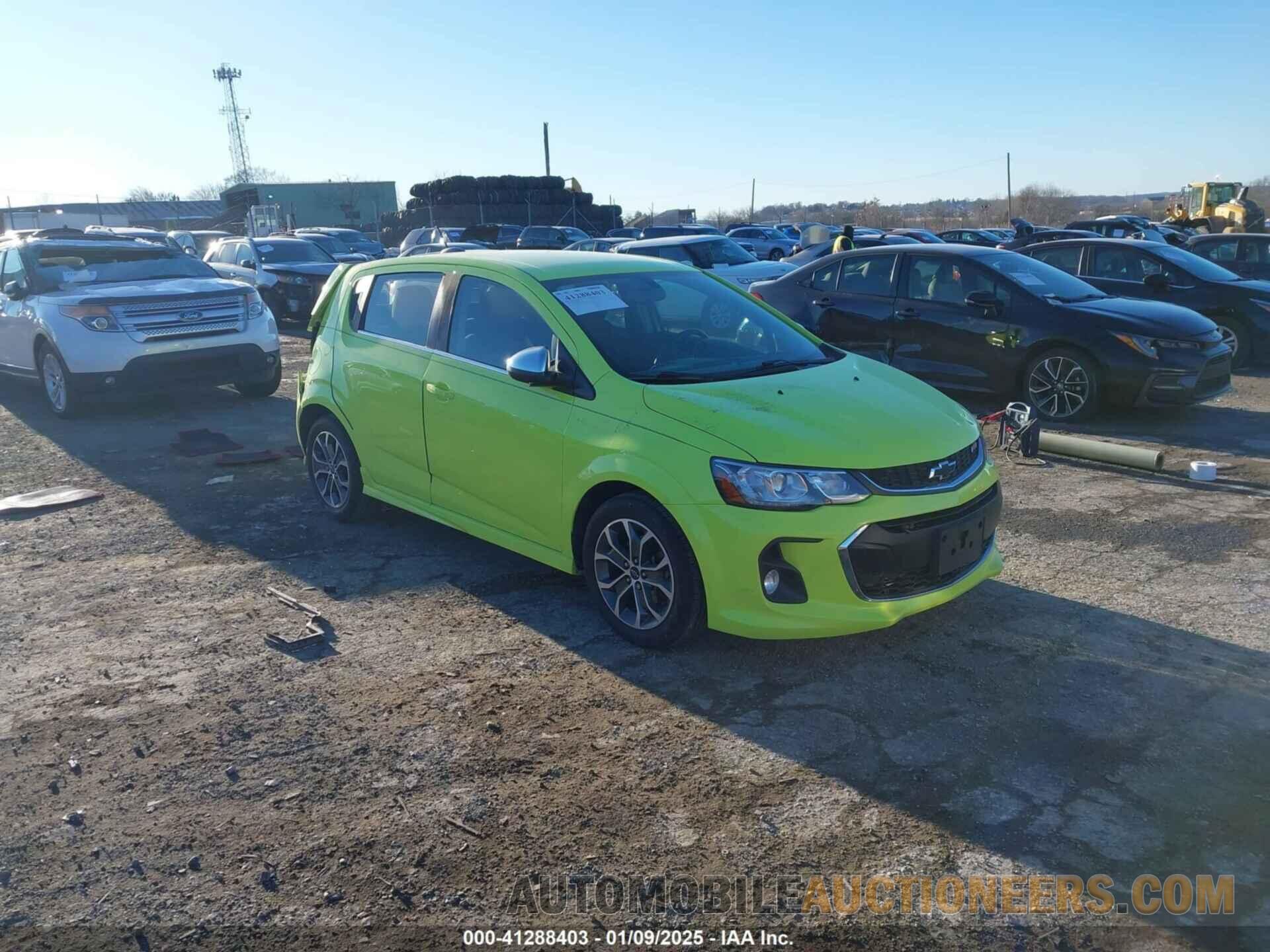 1G1JD6SB3K4114752 CHEVROLET SONIC 2019