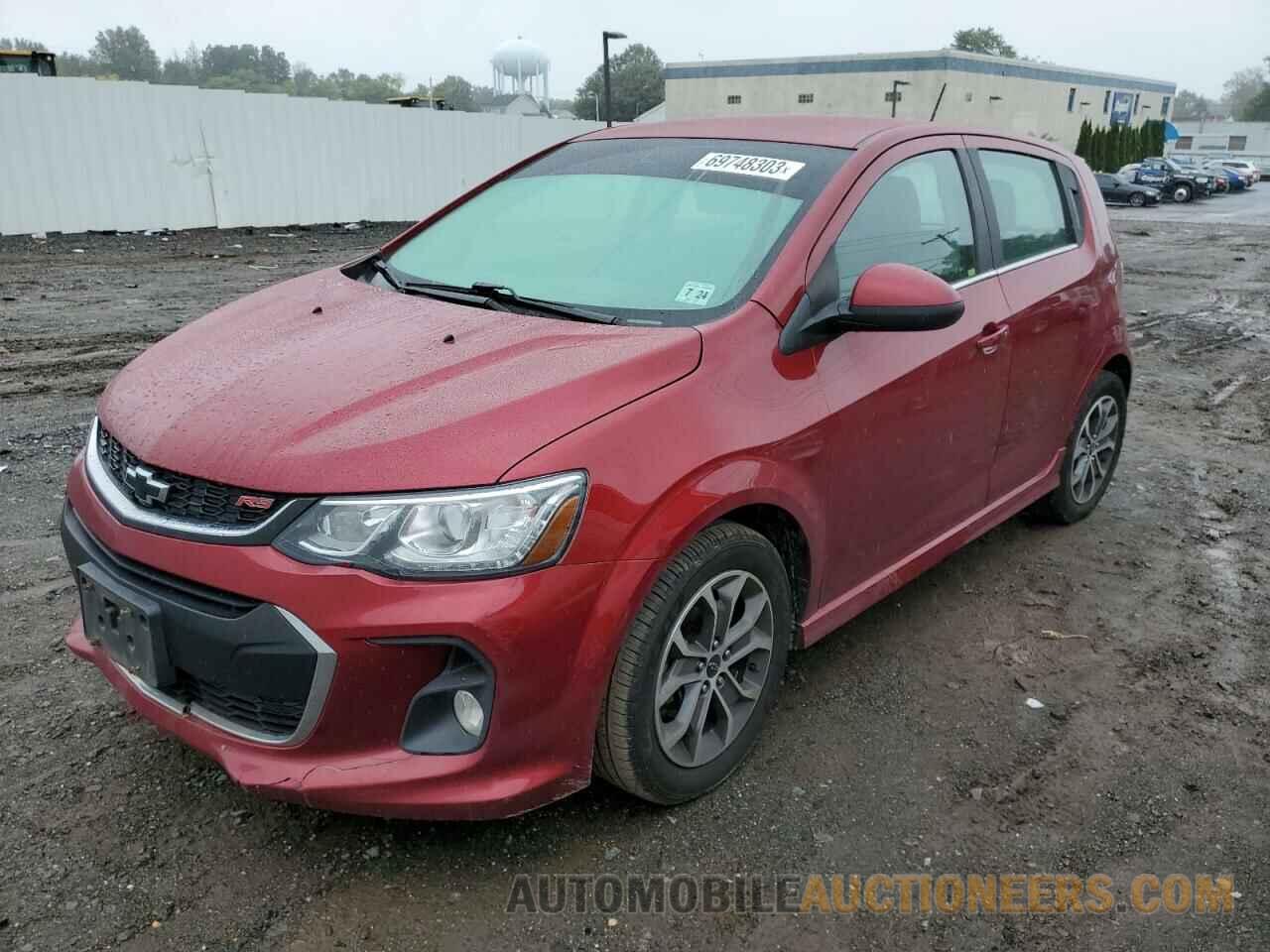 1G1JD6SB4K4107633 CHEVROLET SONIC 2019