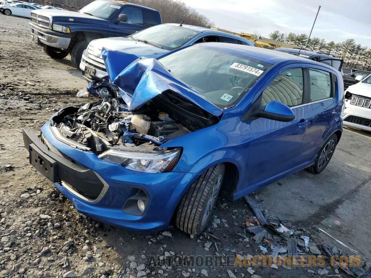 1G1JD6SB6L4136598 CHEVROLET SONIC 2020