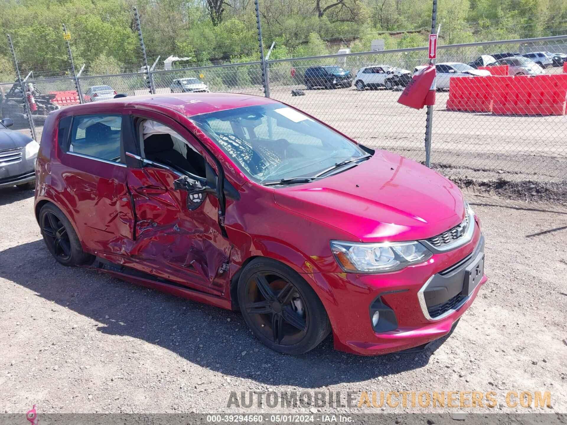 1G1JD6SB7L4101276 CHEVROLET SONIC 2020