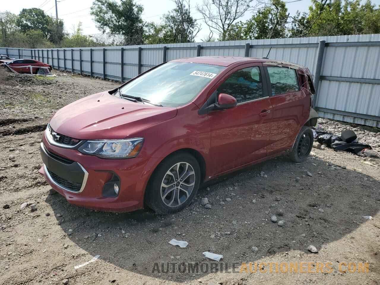 1G1JD6SB8L4107443 CHEVROLET SONIC 2020