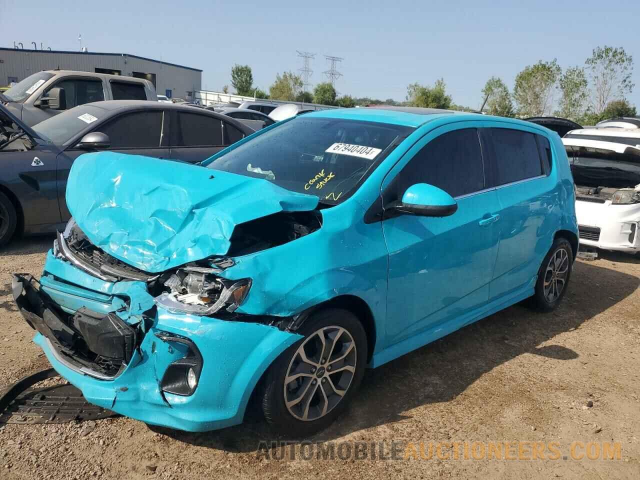 1G1JD6SB8L4131208 CHEVROLET SONIC 2020