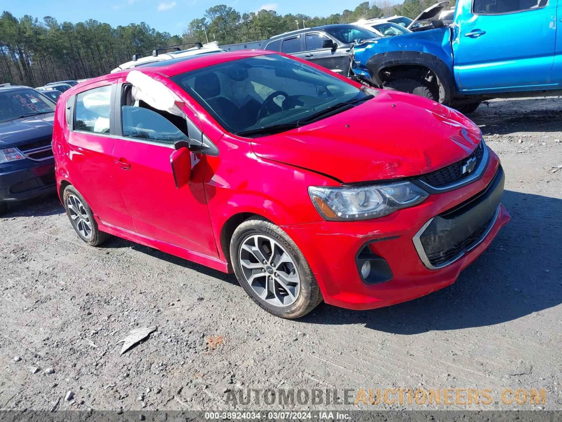 1G1JD6SB9L4102509 CHEVROLET SONIC 2020