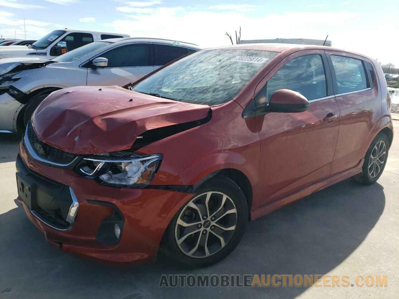 1G1JD6SB9L4106589 CHEVROLET SONIC 2020