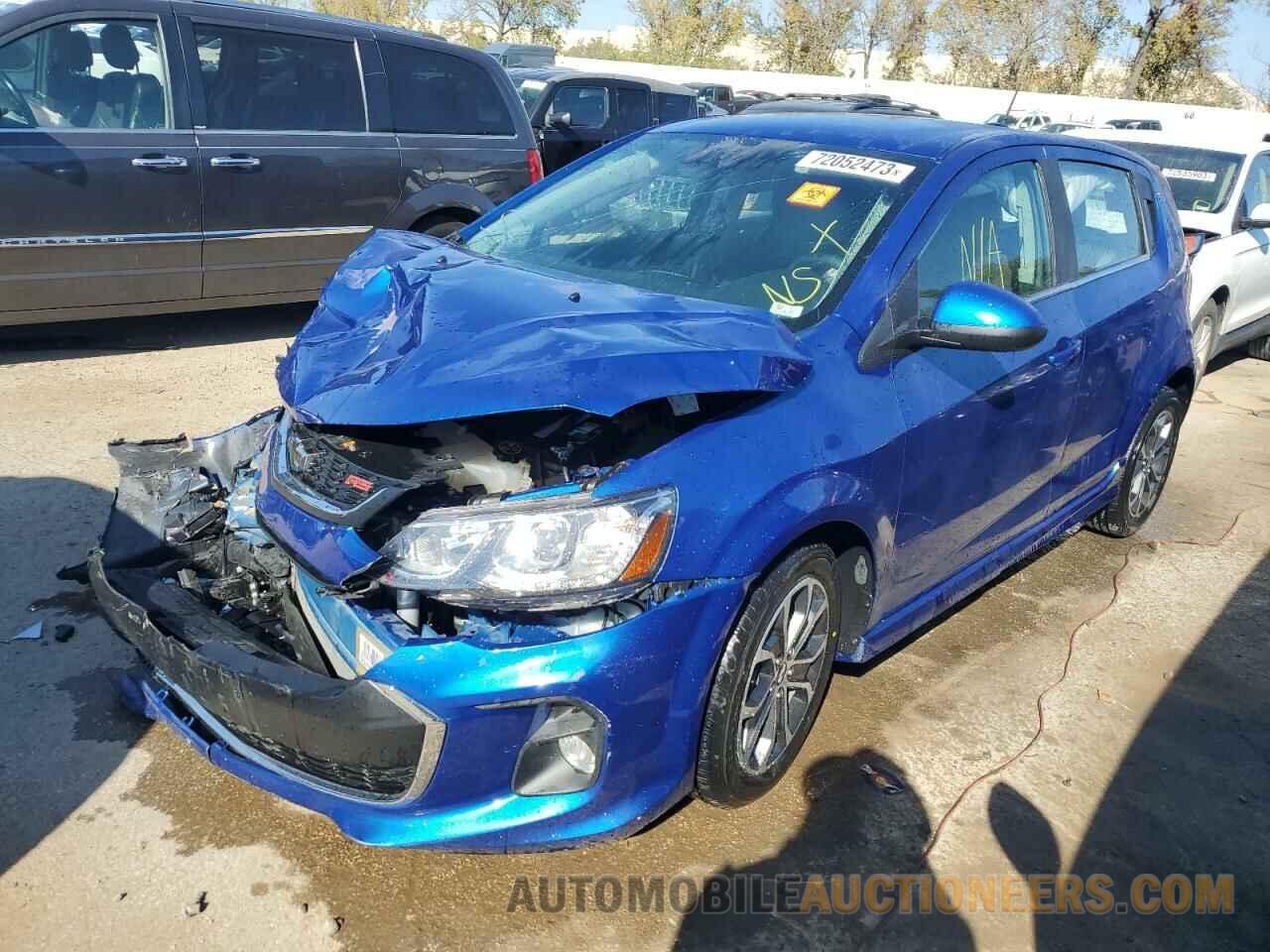 1G1JD6SB9L4137955 CHEVROLET SONIC 2020