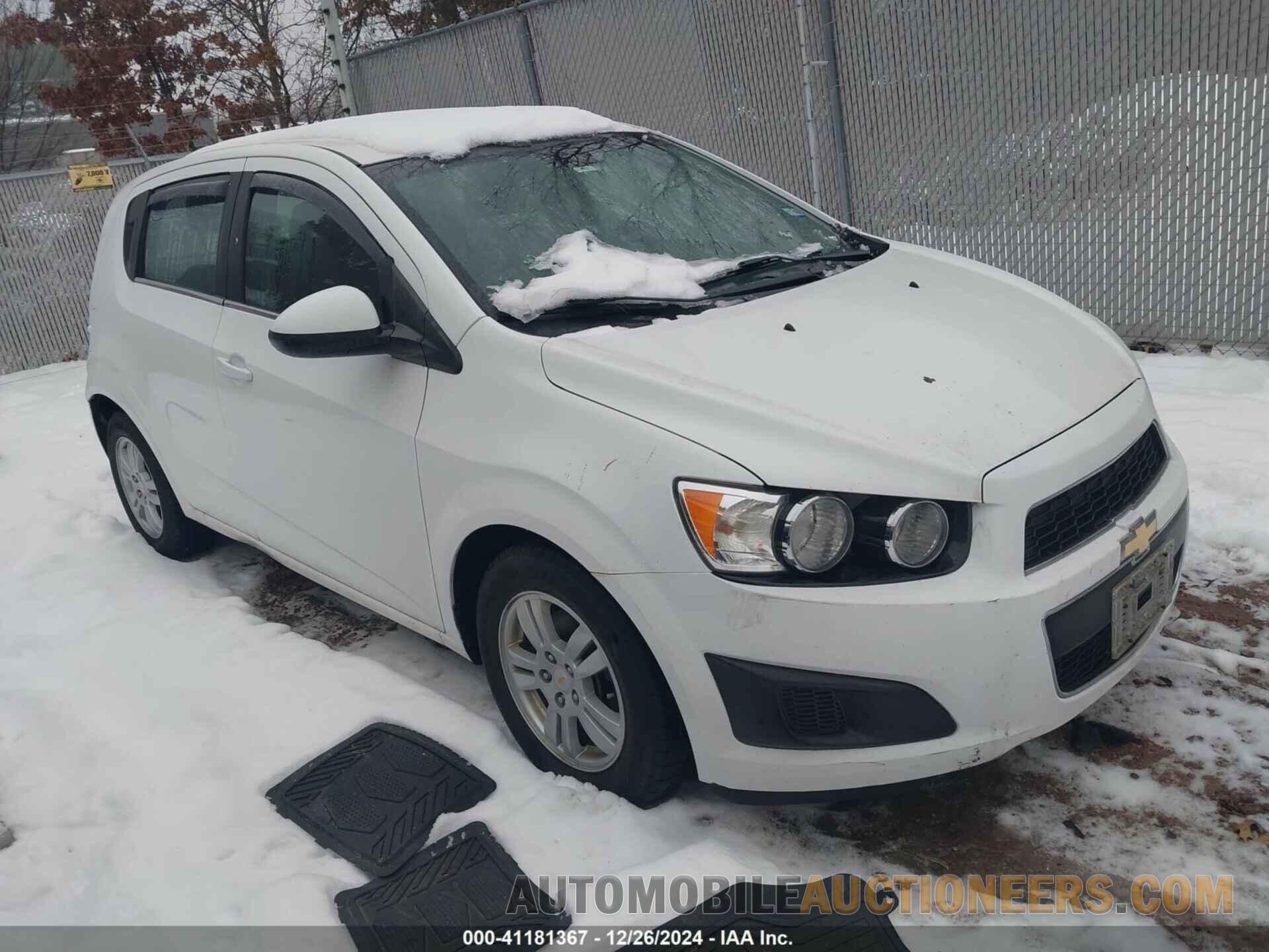 1G1JD6SBBC4203637 CHEVROLET SONIC 2012