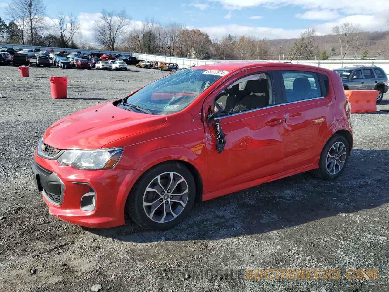 1G1JD6SBXH4151287 CHEVROLET SONIC 2017