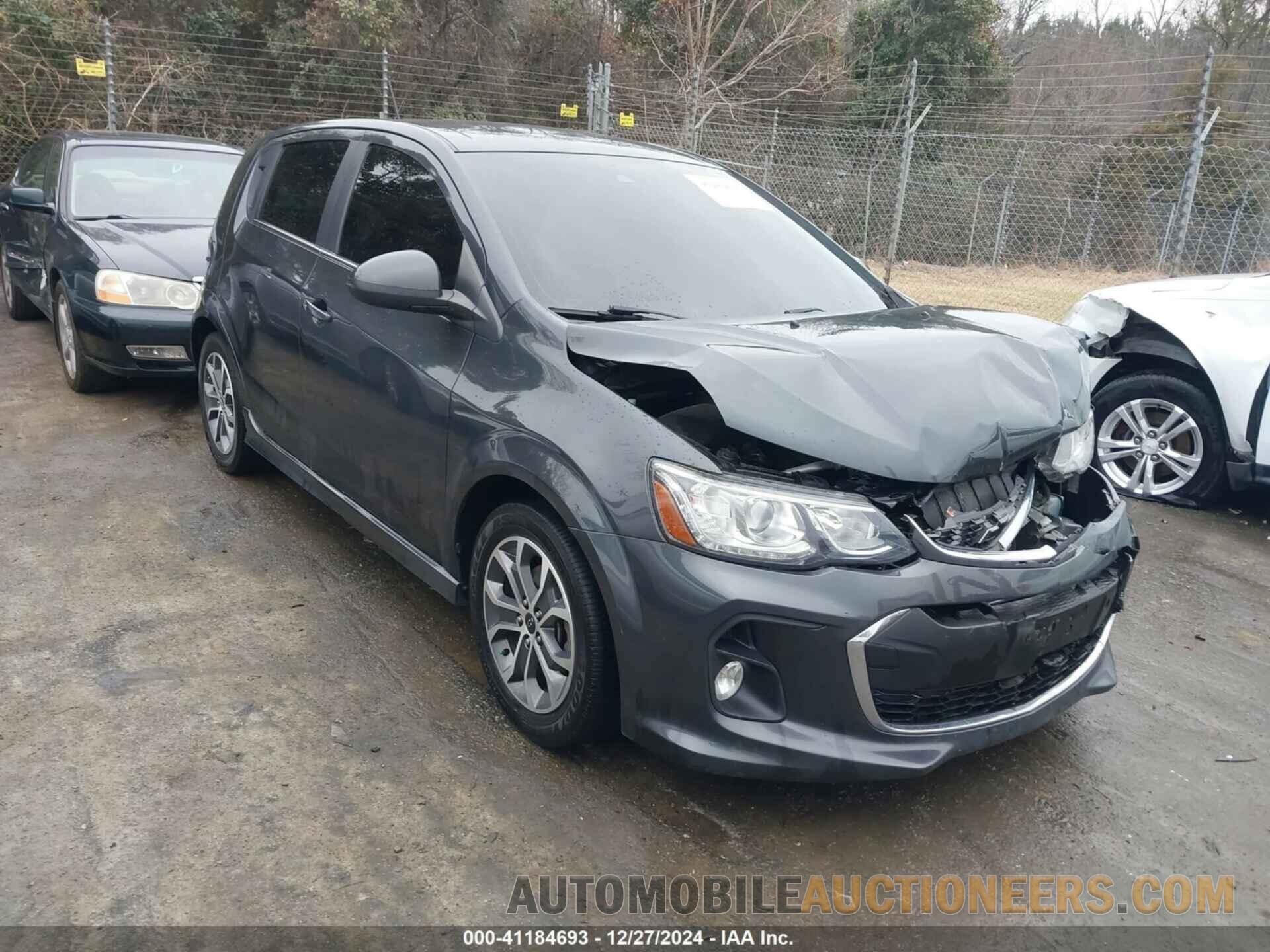 1G1JD6SG7J4106602 CHEVROLET SONIC 2018