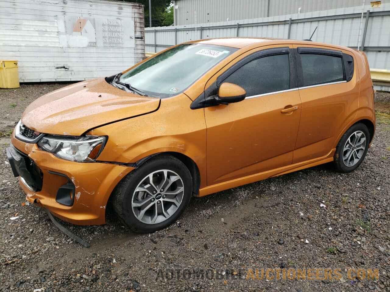 1G1JD6SH0J4113450 CHEVROLET SONIC 2018