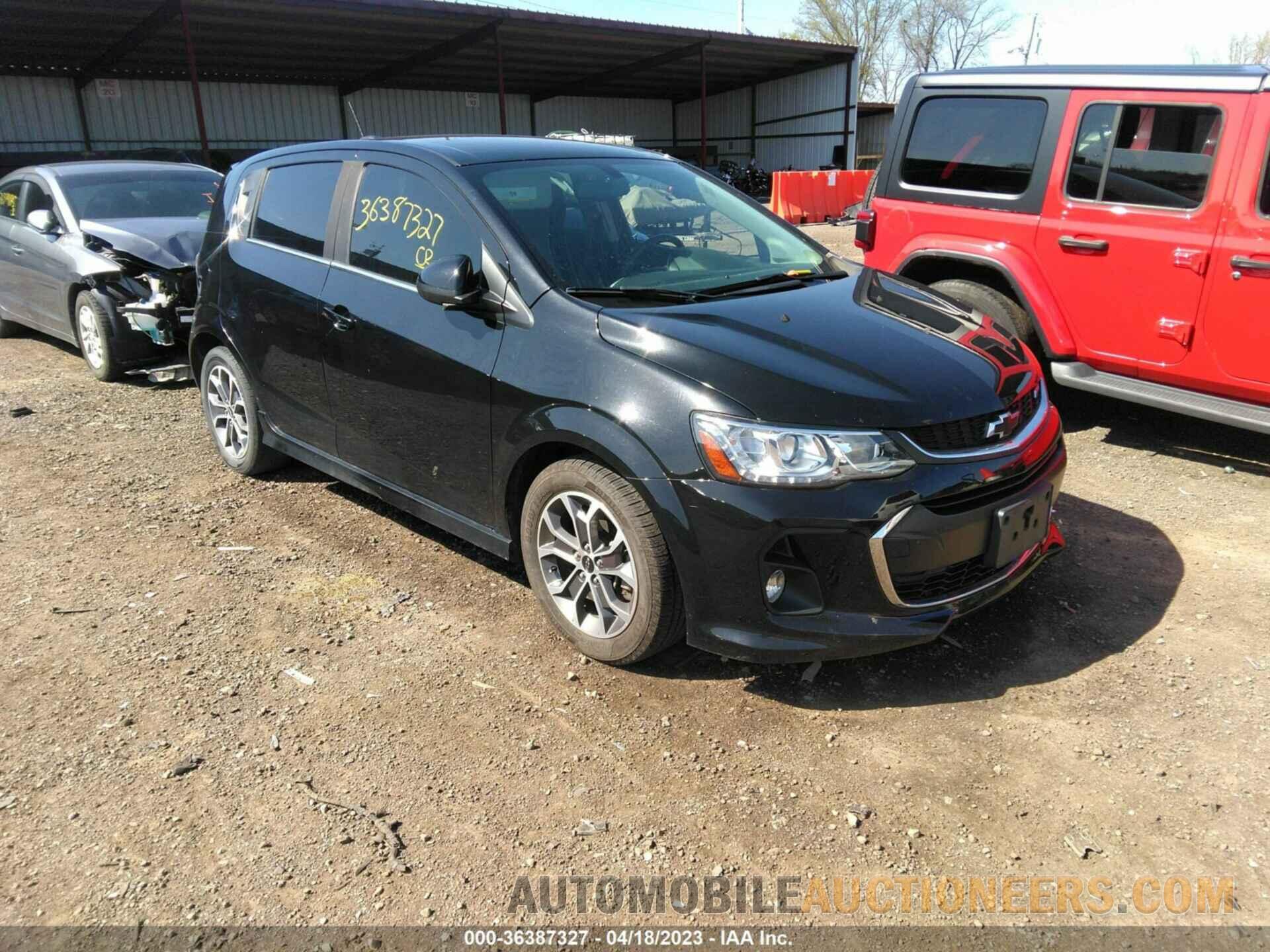 1G1JD6SH1J4113862 CHEVROLET SONIC 2018