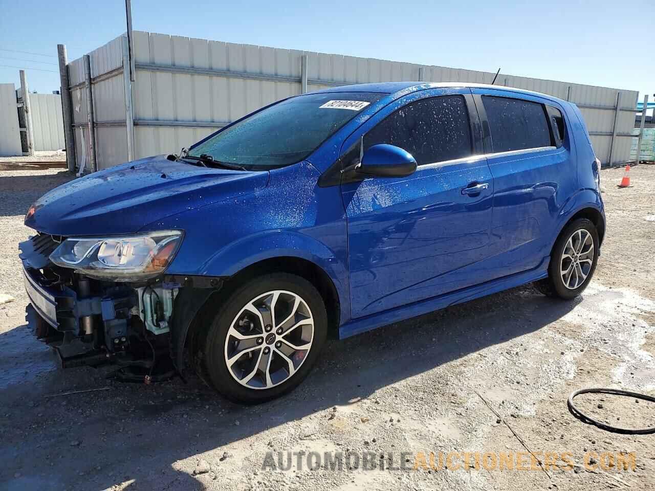 1G1JD6SH8J4105029 CHEVROLET SONIC 2018