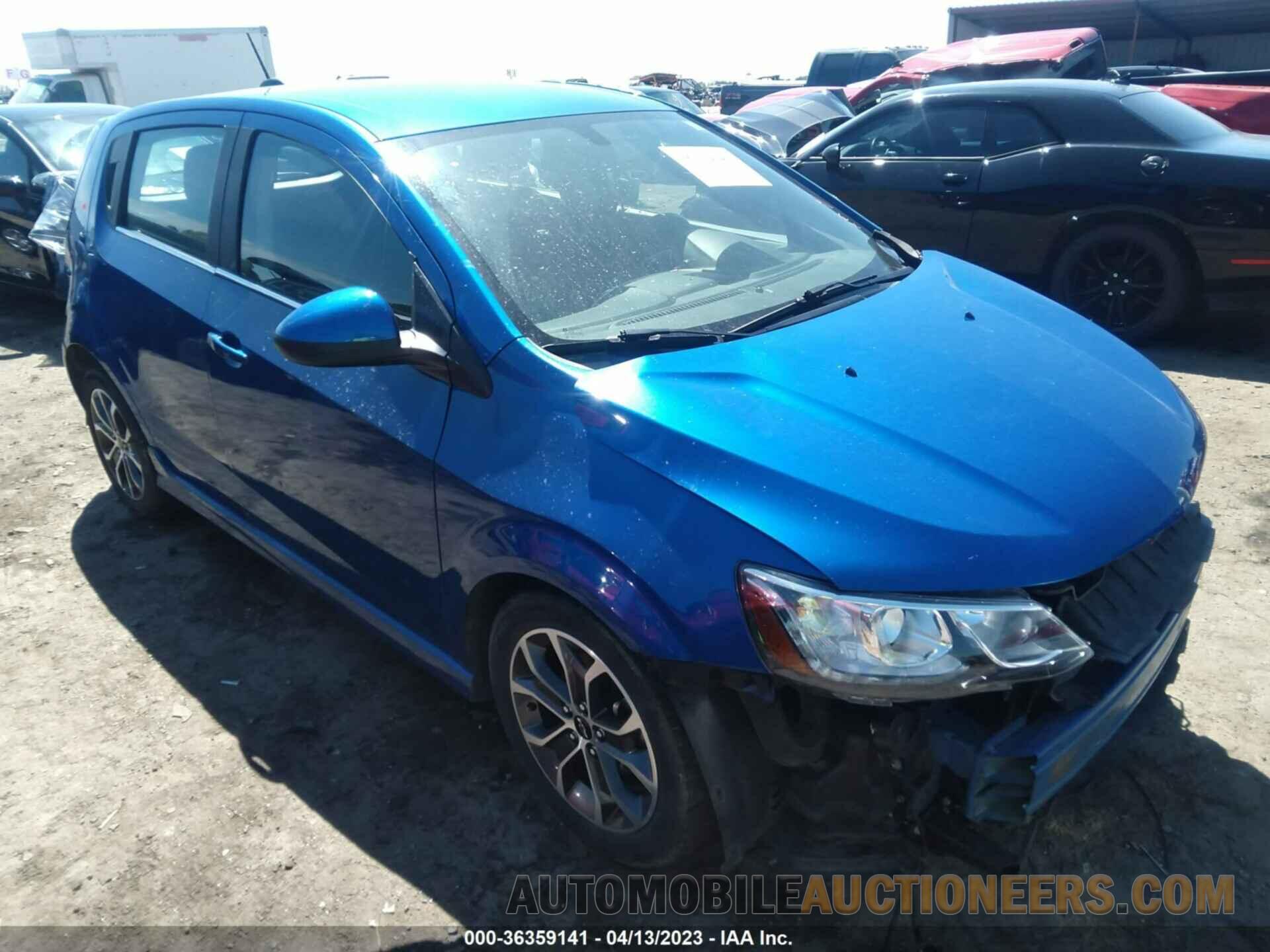 1G1JD6SH8J4128388 CHEVROLET SONIC 2018