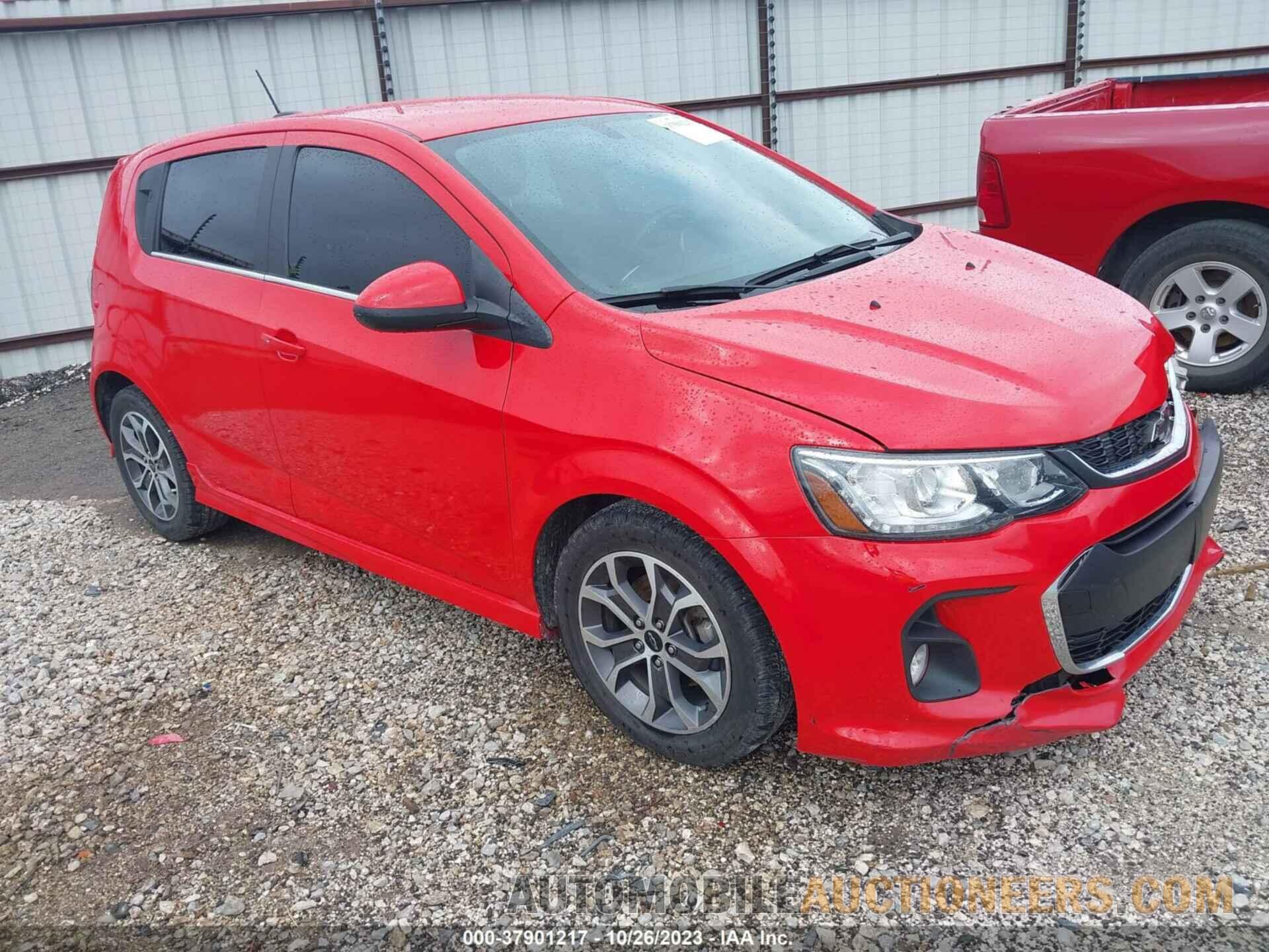 1G1JD6SHXJ4106540 CHEVROLET SONIC 2018