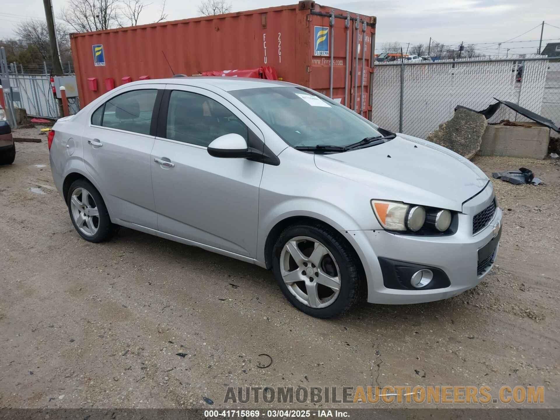 1G1JE5SB1F4108039 CHEVROLET SONIC 2015