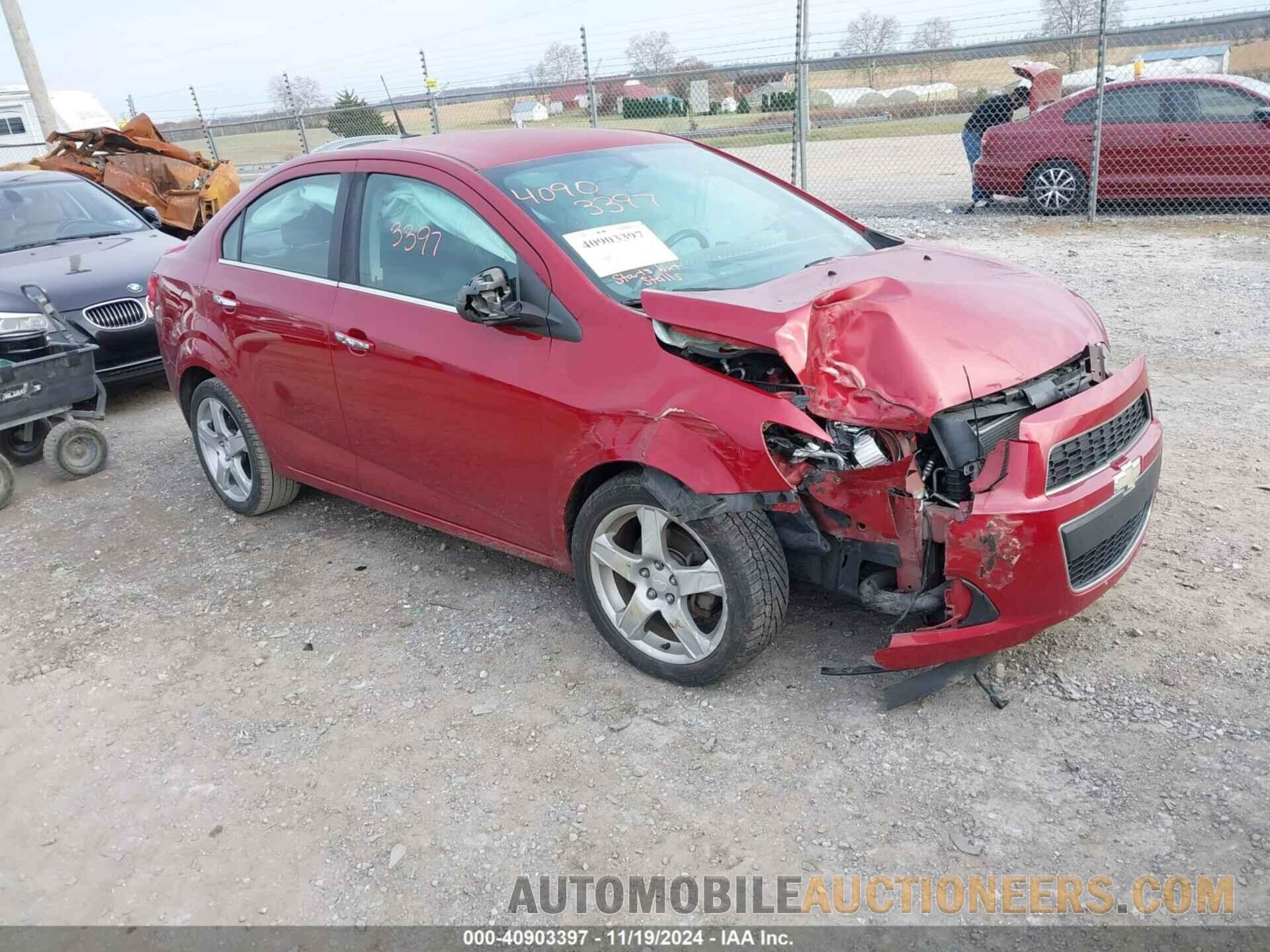 1G1JE5SB8E4177907 CHEVROLET SONIC 2014