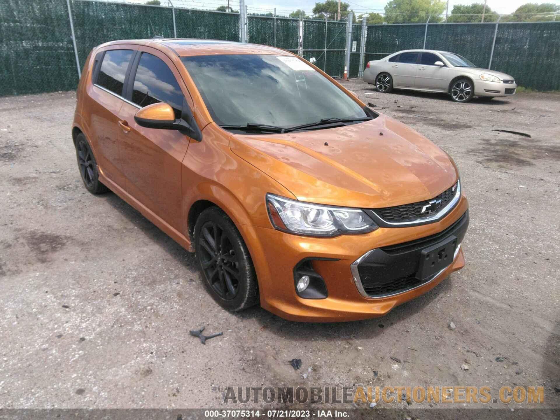 1G1JE6SB9J4100009 CHEVROLET SONIC 2018