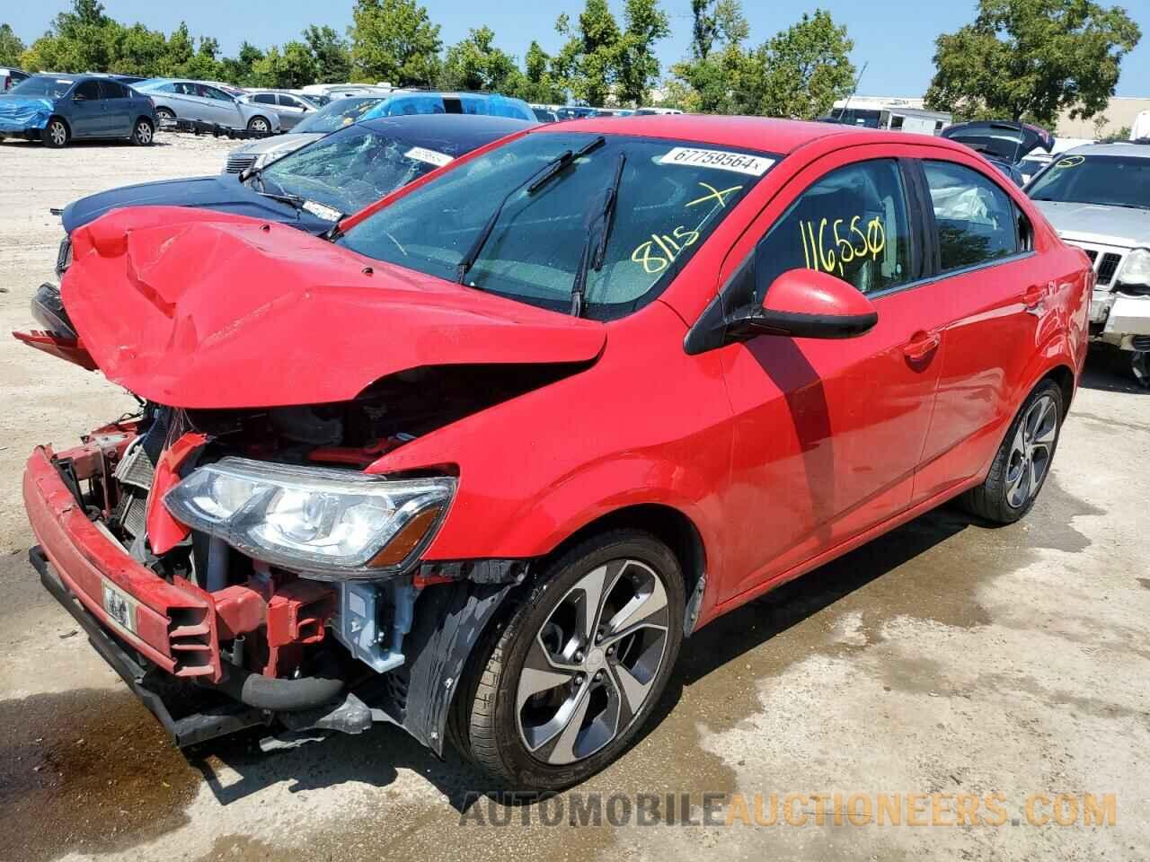 1G1JF5SB2H4126940 CHEVROLET SONIC 2017