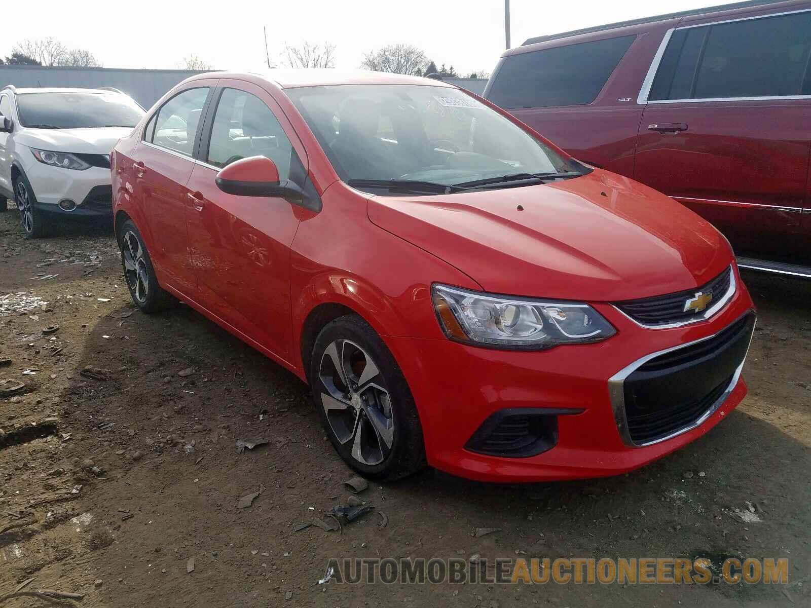 1G1JF5SB4J4134382 CHEVROLET SONIC 2018