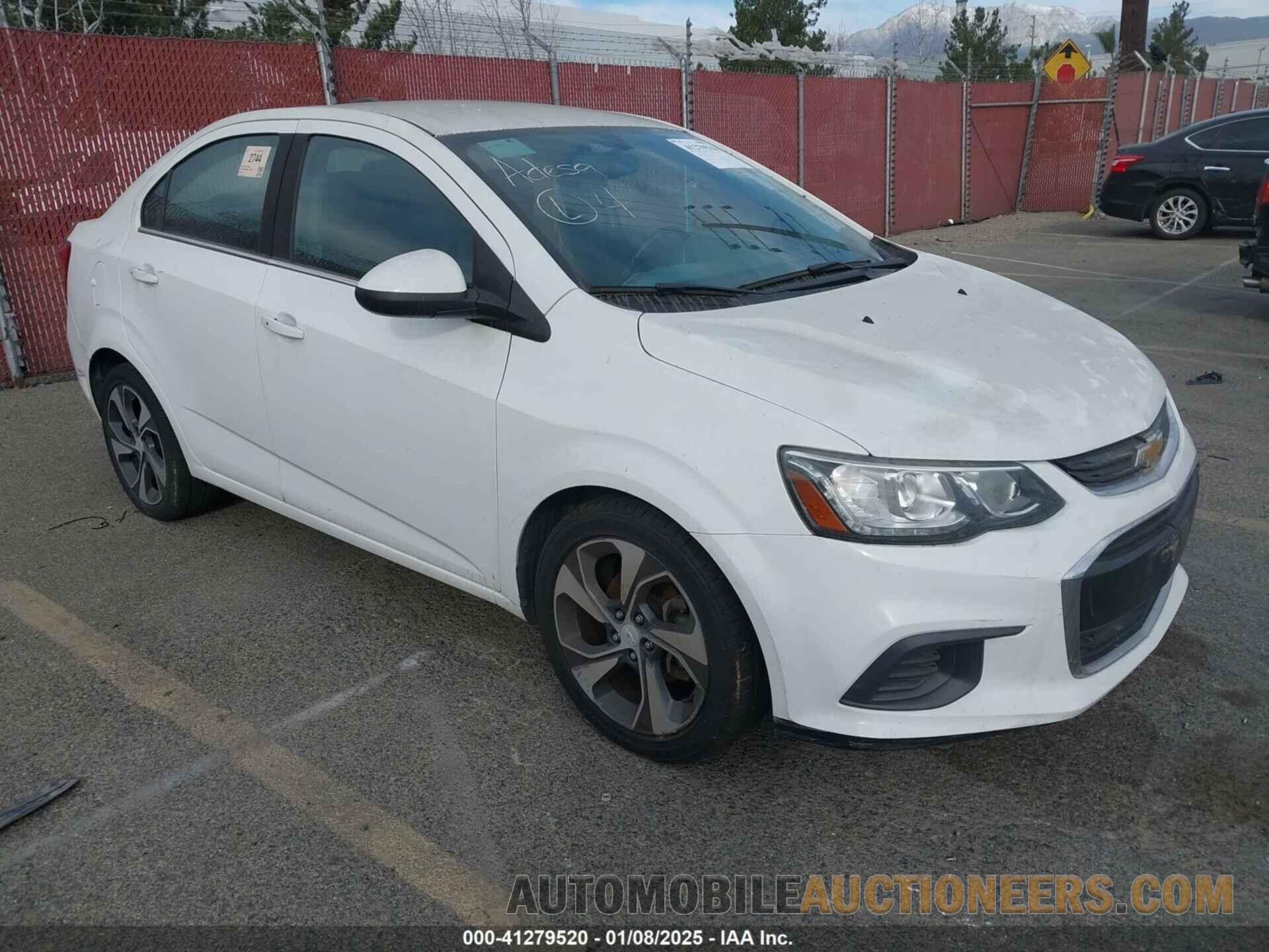 1G1JF5SB7H4126562 CHEVROLET SONIC 2017